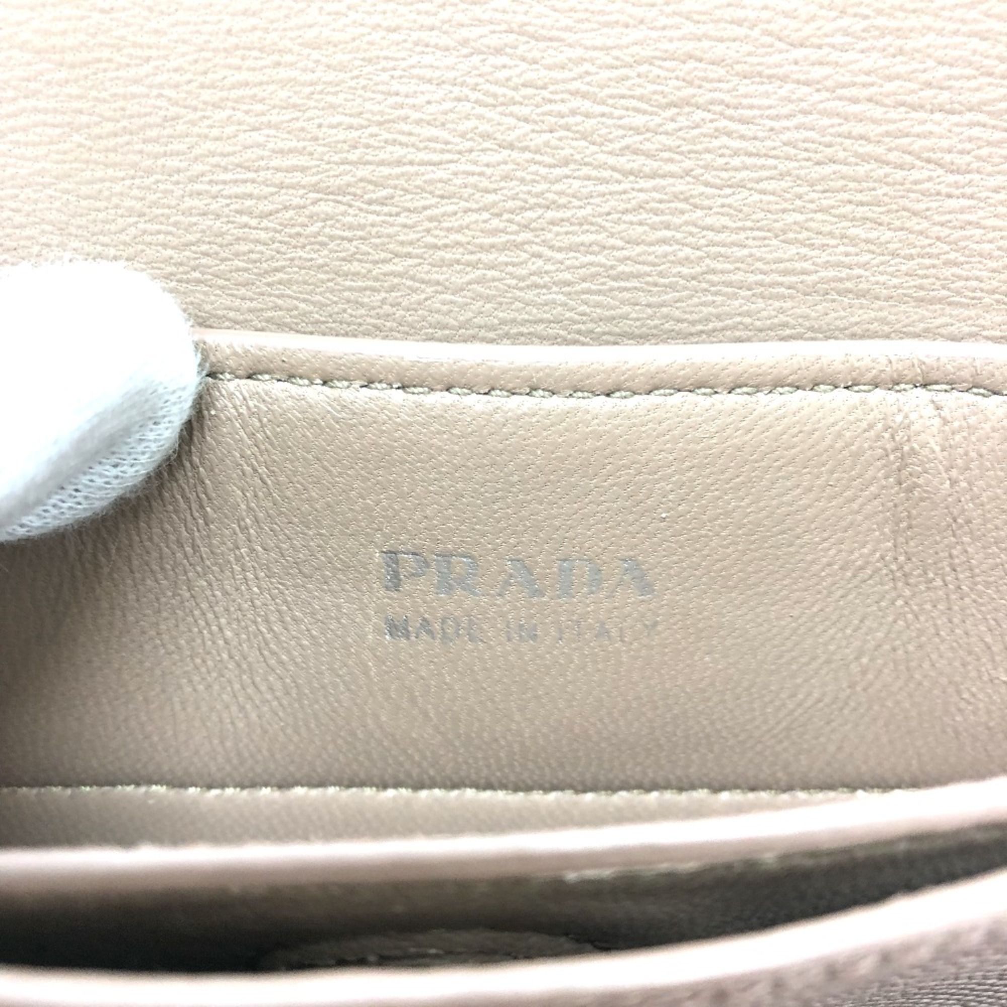 Leather Shoulder Bag (Pre-Owned) - Prada - Modalova
