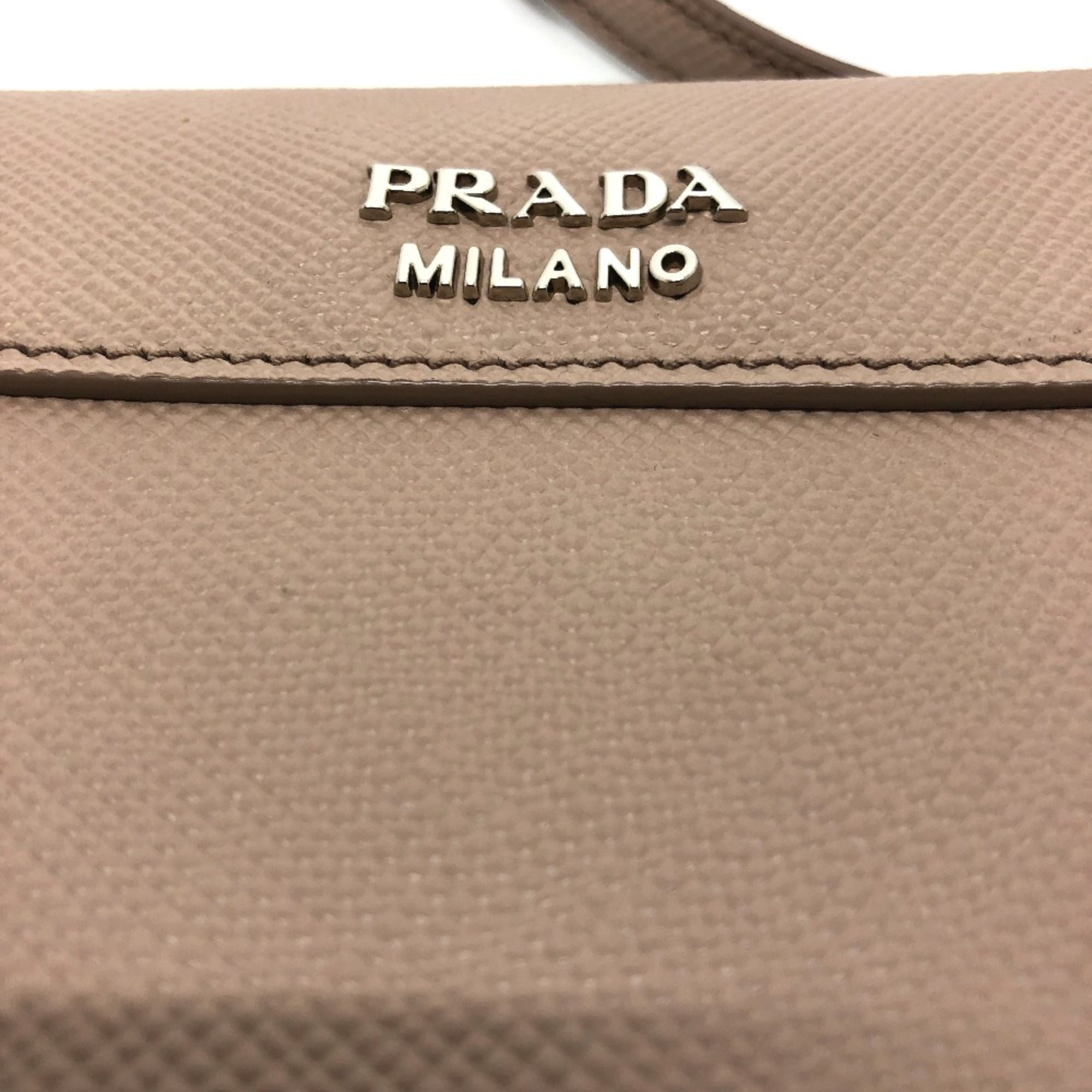 Leather Shoulder Bag (Pre-Owned) - Prada - Modalova