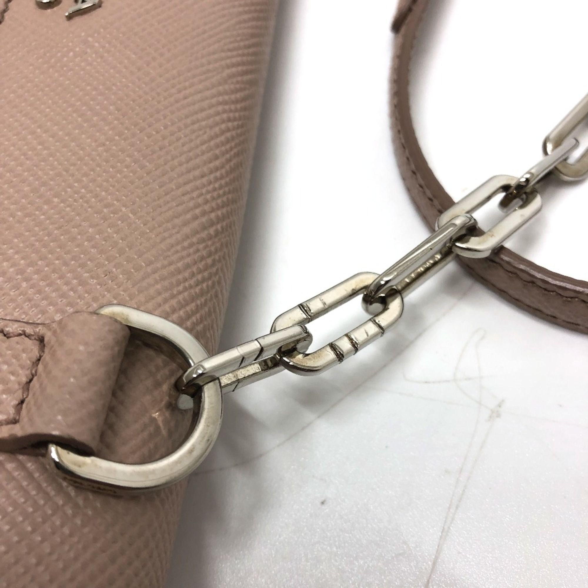 Leather Shoulder Bag (Pre-Owned) - Prada - Modalova