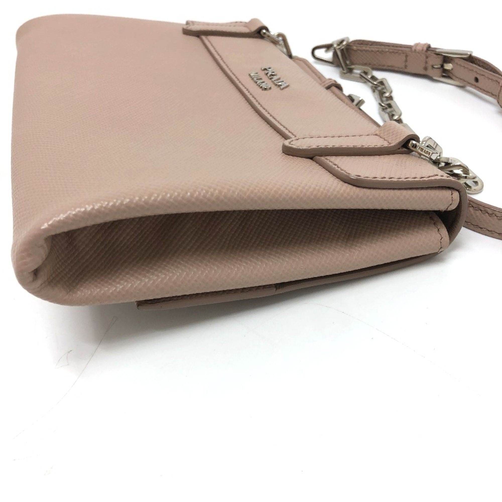 Leather Shoulder Bag (Pre-Owned) - Prada - Modalova