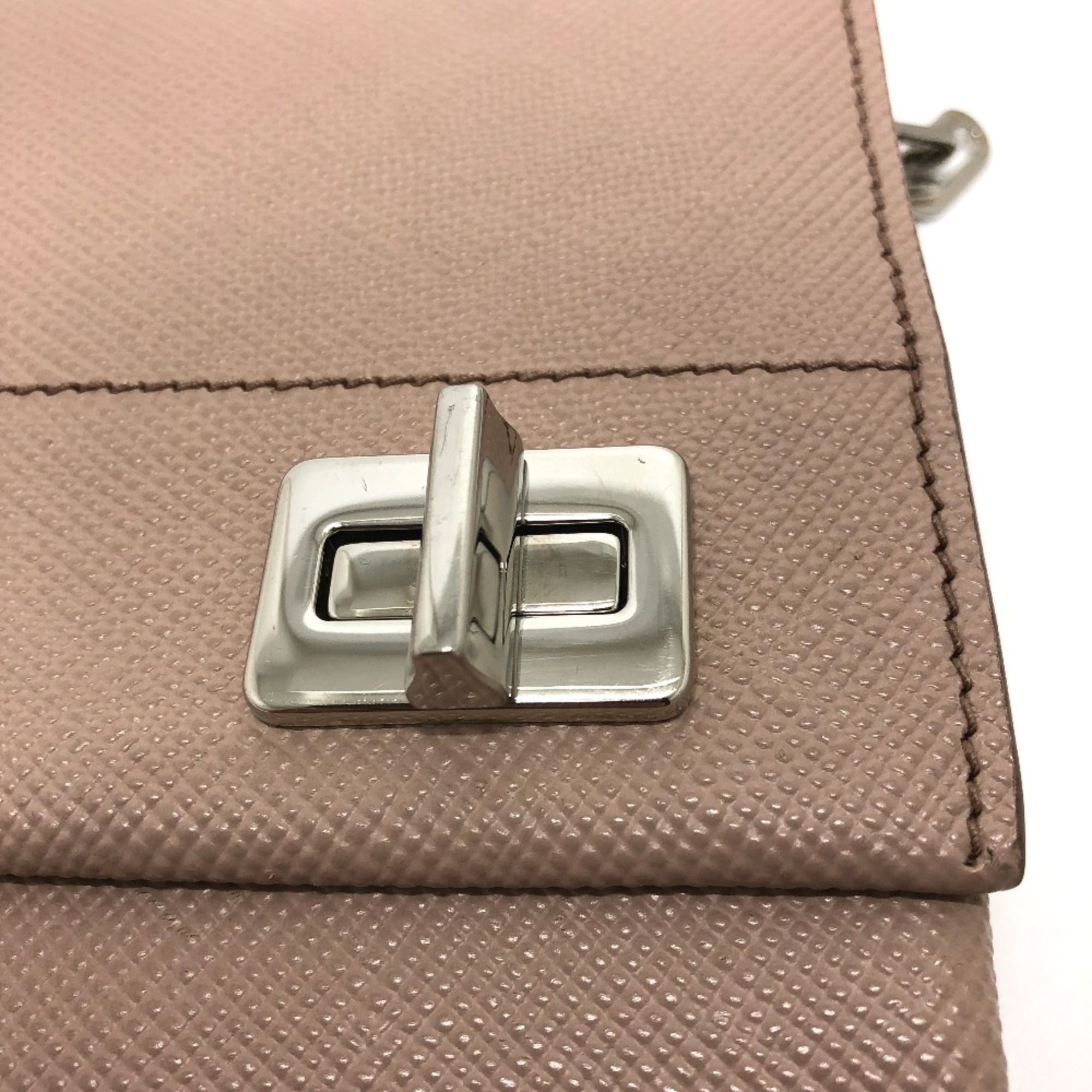 Leather Shoulder Bag (Pre-Owned) - Prada - Modalova