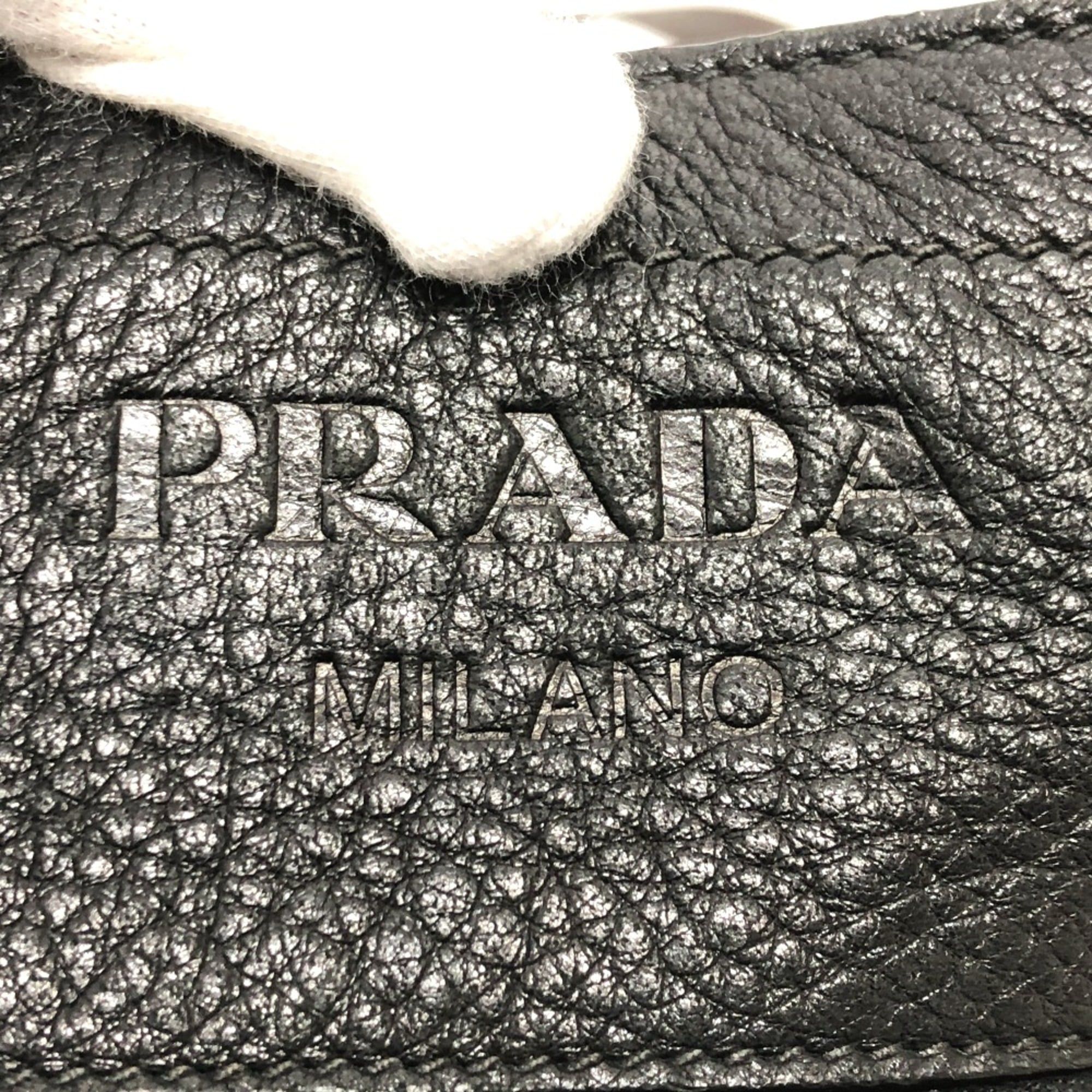 Leather Shoulder Bag (Pre-Owned) - Prada - Modalova