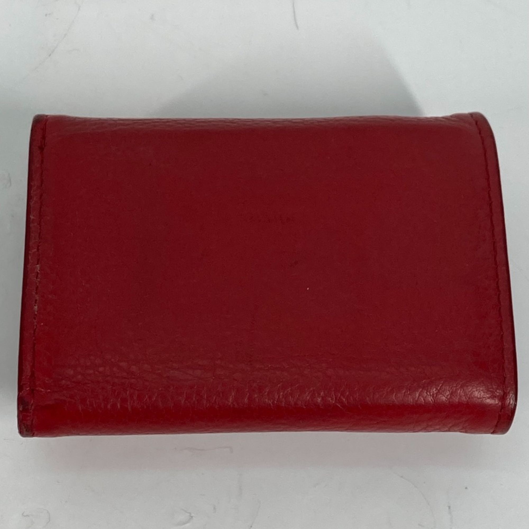 Leather Wallet (Tri-Fold) (Pre-Owned) - Prada - Modalova