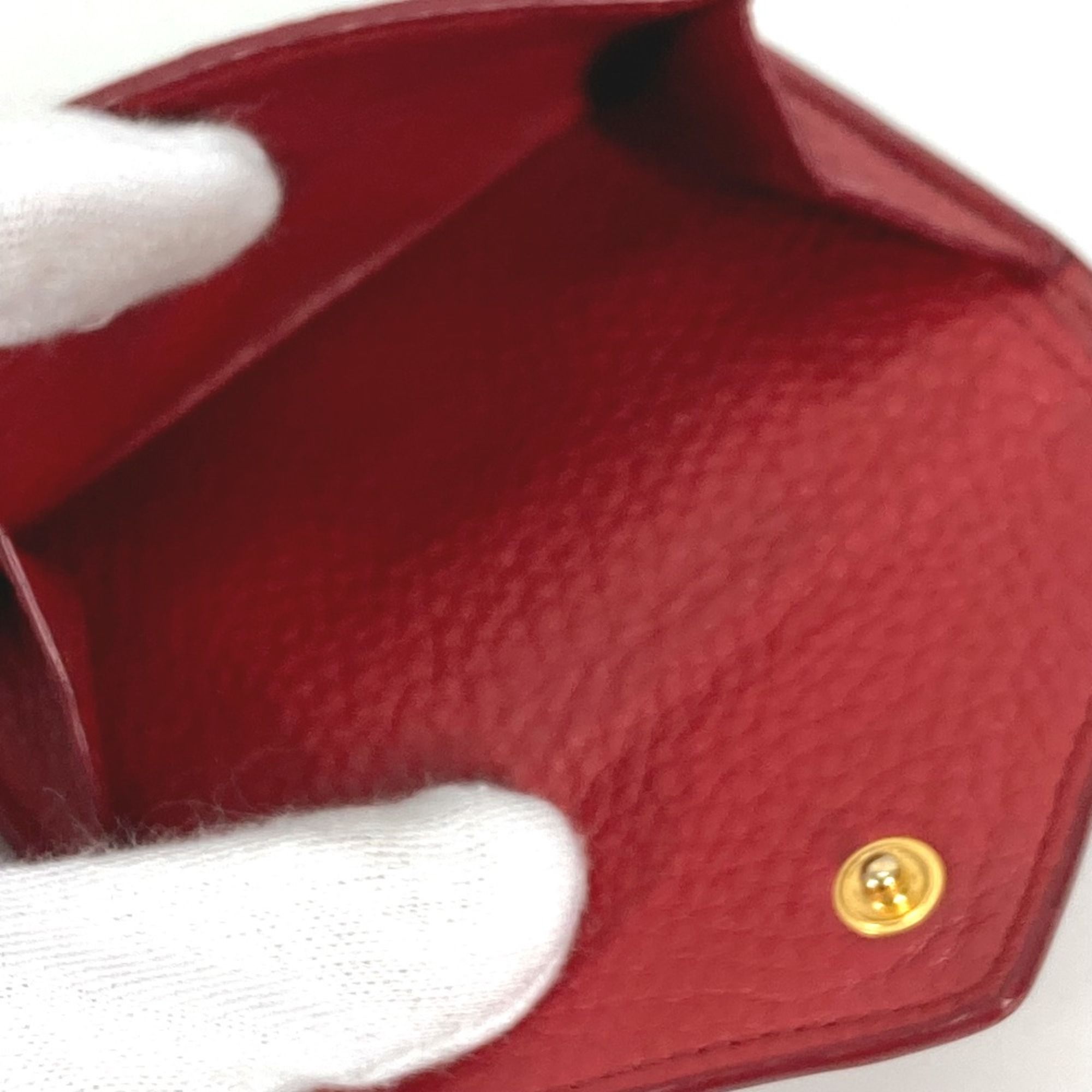 Leather Wallet (Tri-Fold) (Pre-Owned) - Prada - Modalova