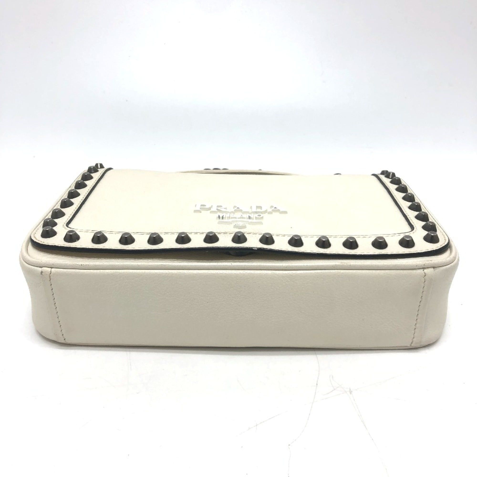 Leather Shoulder Bag (Pre-Owned) - Prada - Modalova