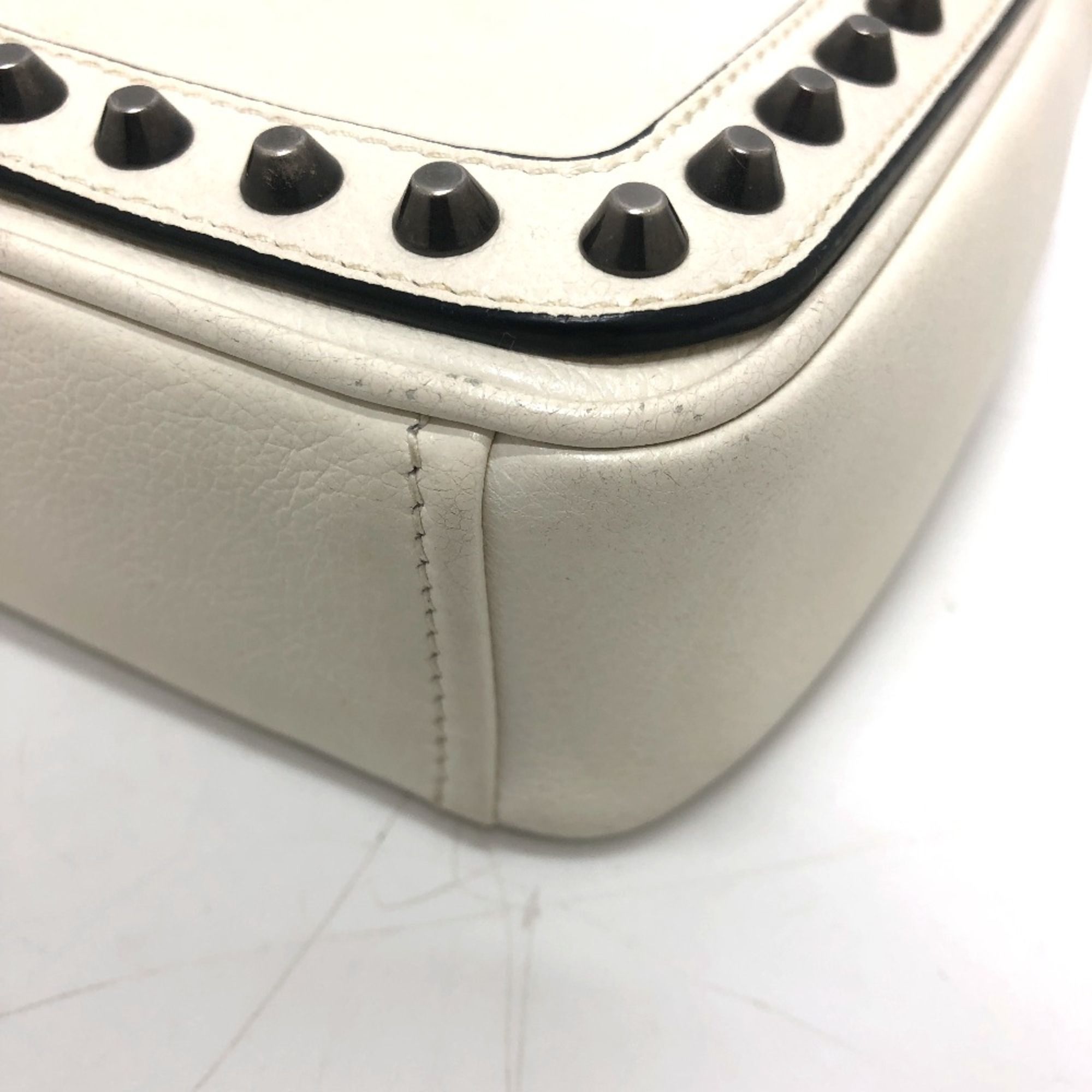 Leather Shoulder Bag (Pre-Owned) - Prada - Modalova