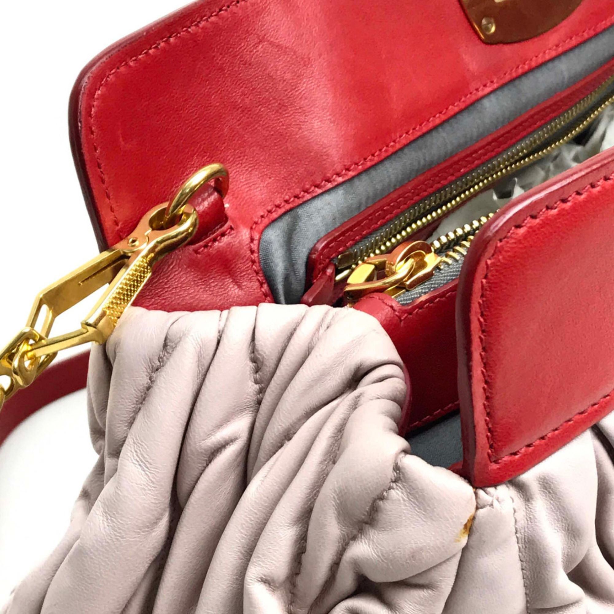 Leather Handbag (Pre-Owned) - Miu Miu - Modalova
