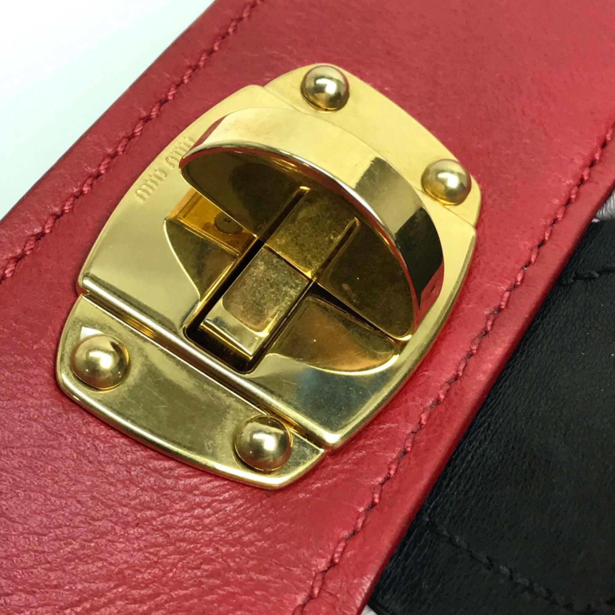 Leather Handbag (Pre-Owned) - Miu Miu - Modalova