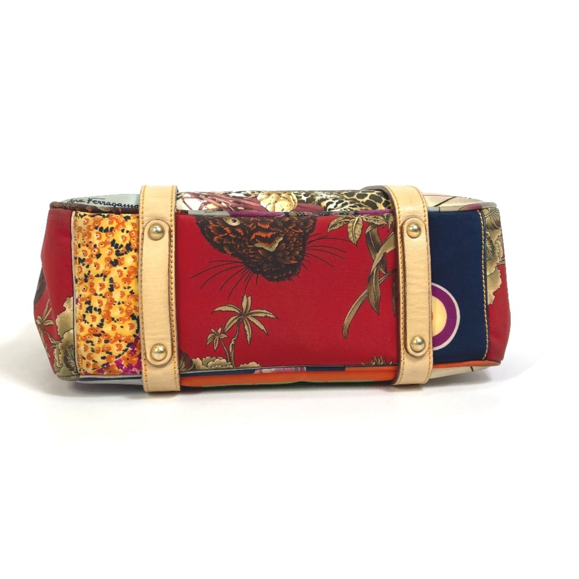 Cloth Tote Bag (Pre-Owned) - Salvatore Ferragamo - Modalova