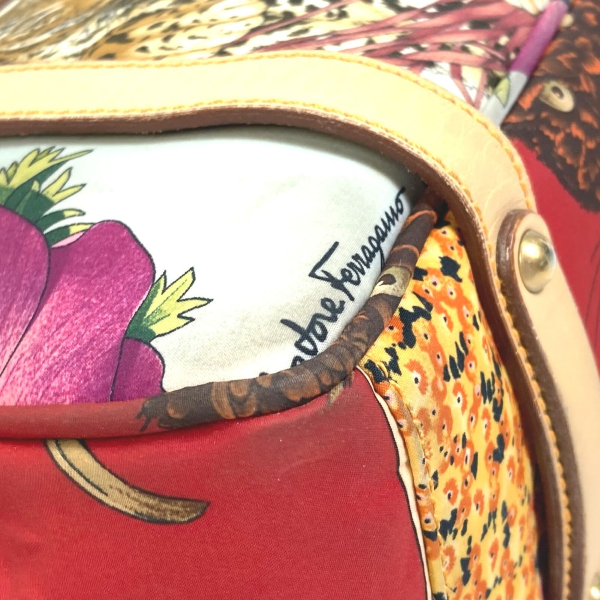 Cloth Tote Bag (Pre-Owned) - Salvatore Ferragamo - Modalova