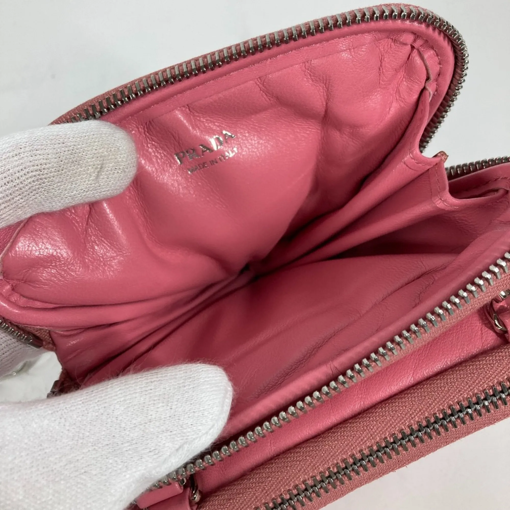 Leather Shoulder Bag (Pre-Owned) - Prada - Modalova