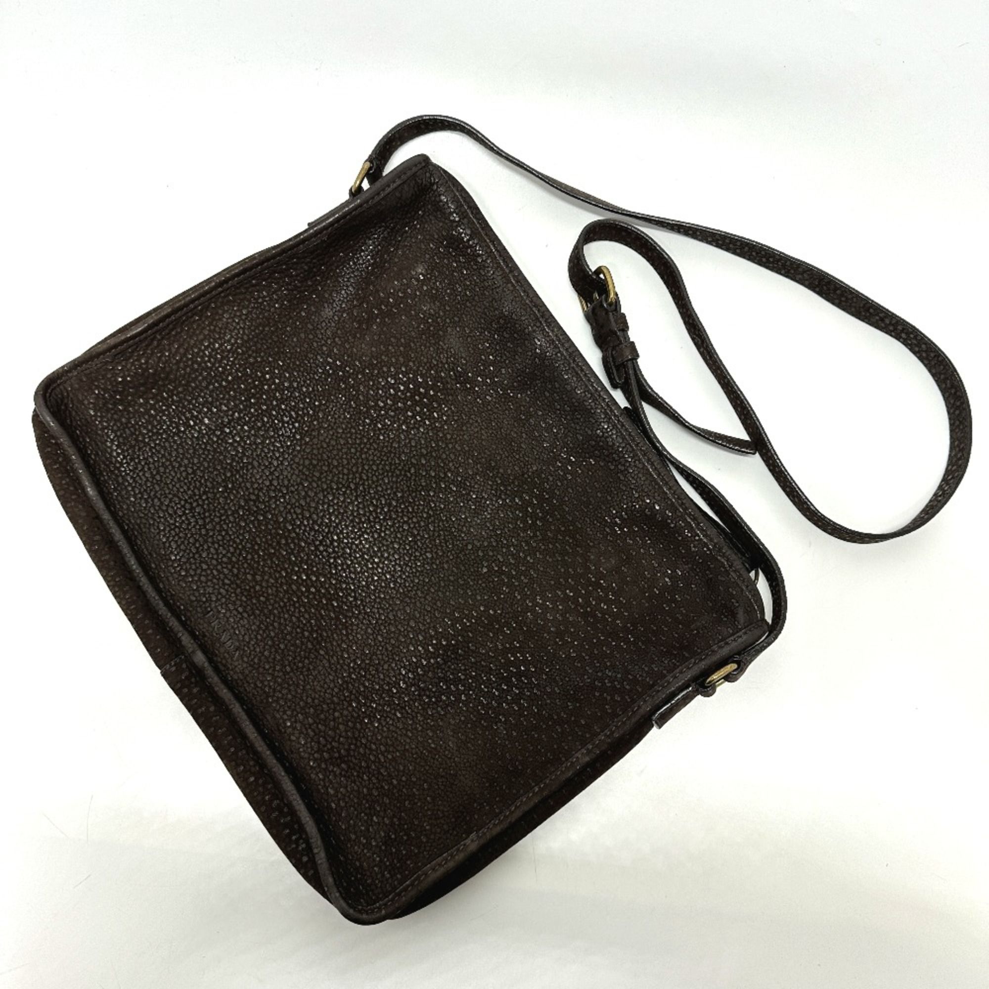 Leather Shoulder Bag (Pre-Owned) - Prada - Modalova