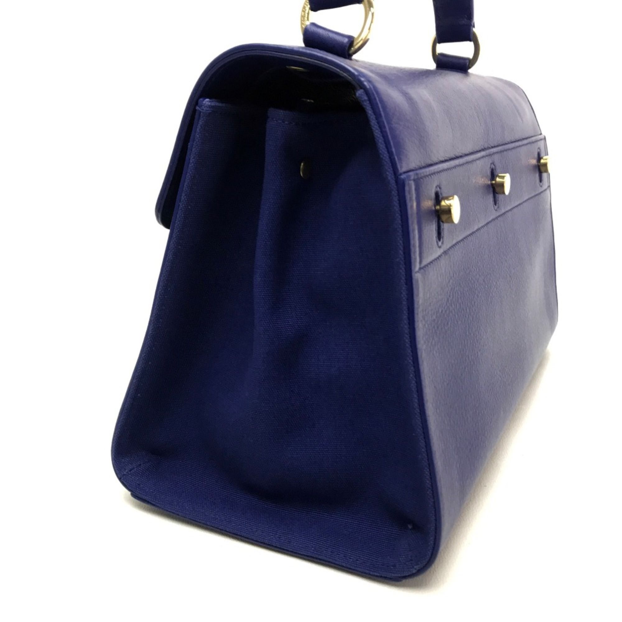 Leather Handbag (Pre-Owned) - Saint Laurent - Modalova