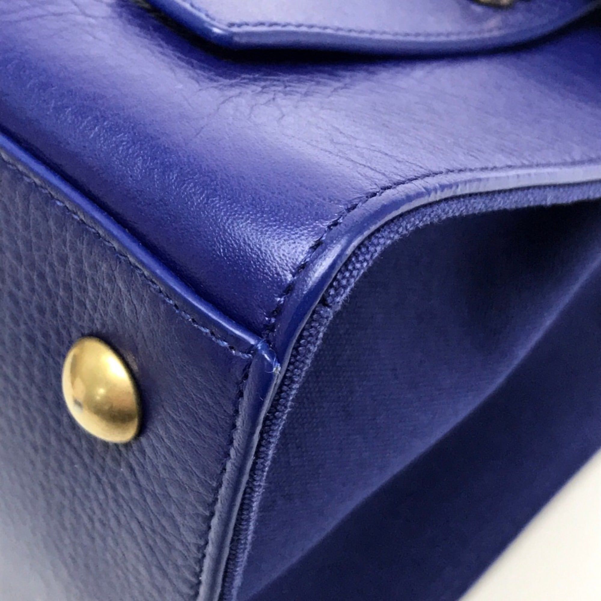 Leather Handbag (Pre-Owned) - Saint Laurent - Modalova