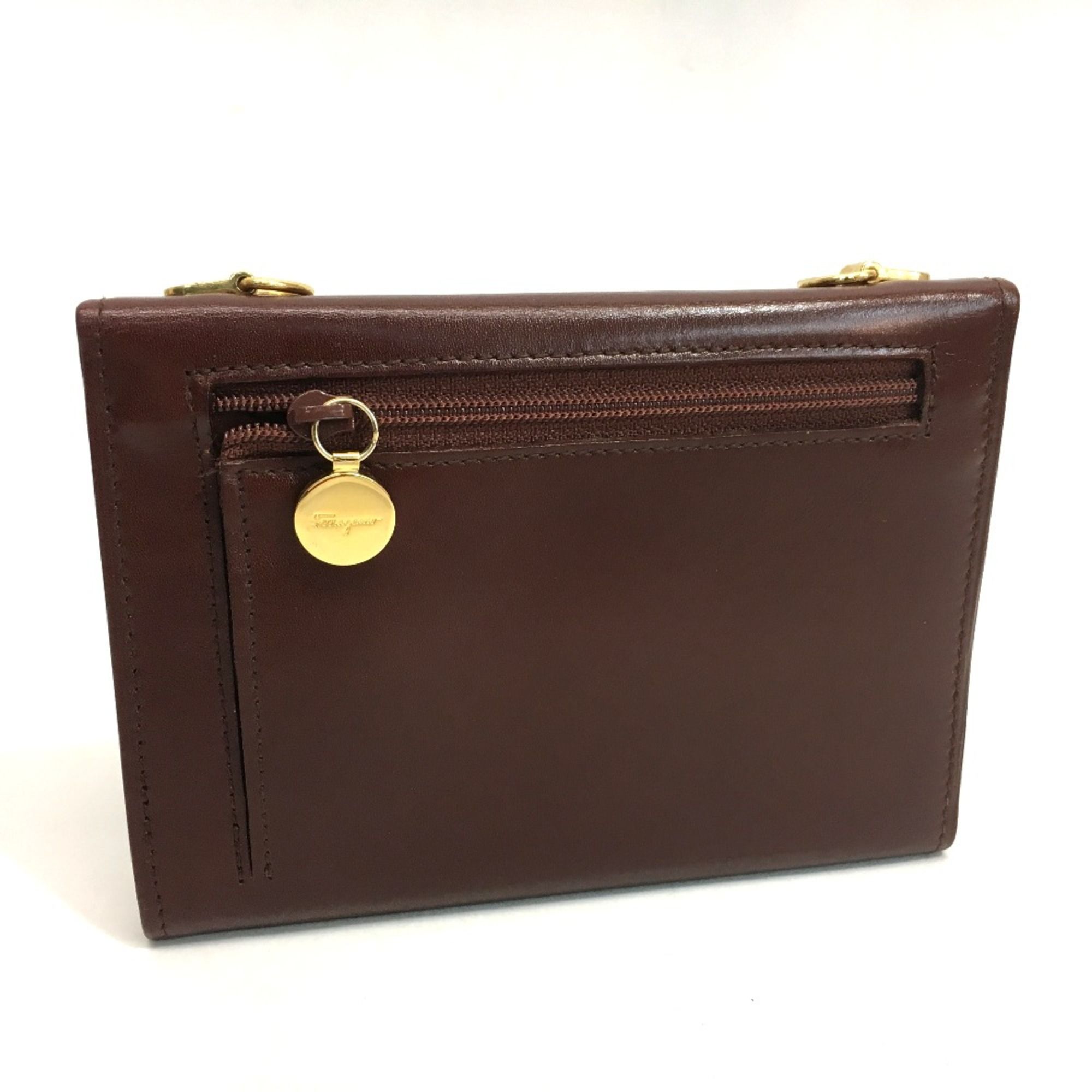 Leather Shoulder Bag (Pre-Owned) - Salvatore Ferragamo - Modalova