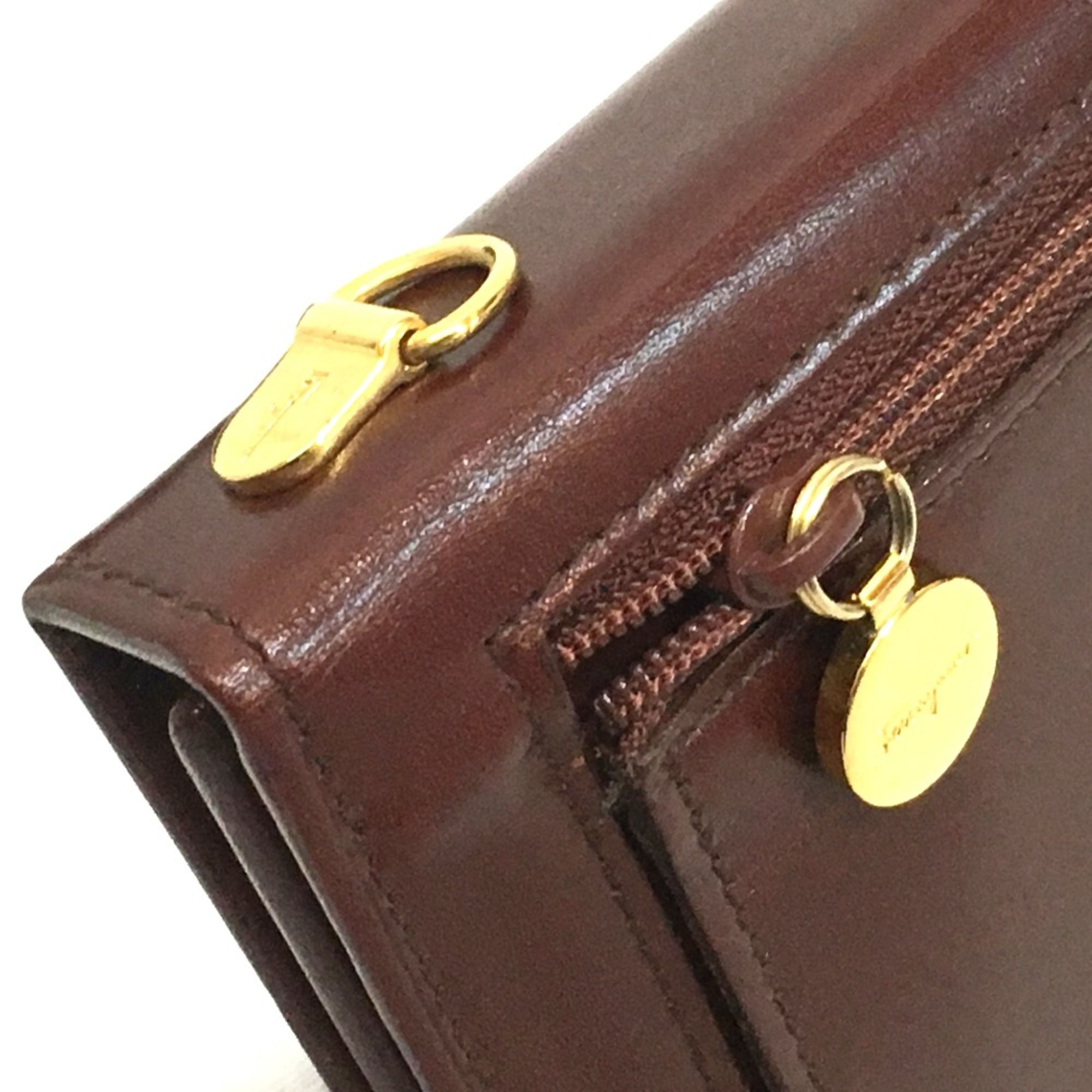 Leather Shoulder Bag (Pre-Owned) - Salvatore Ferragamo - Modalova