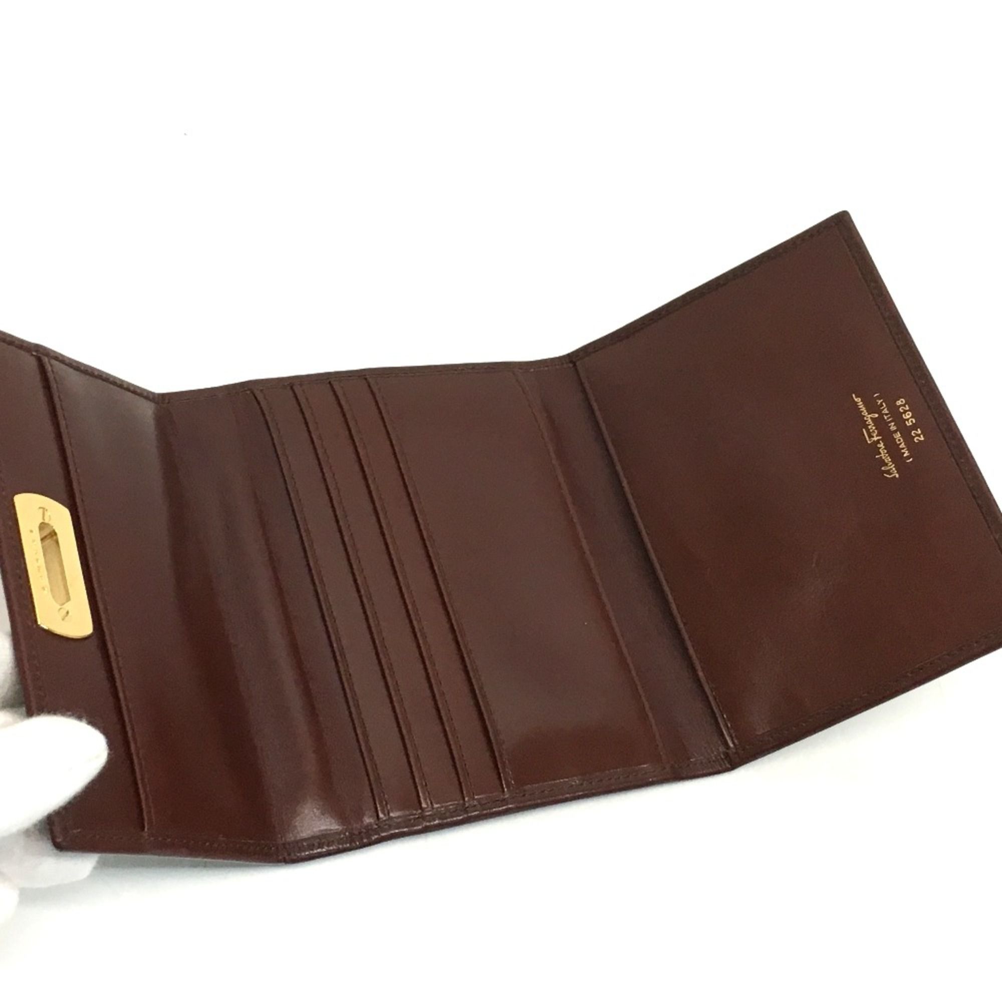 Leather Shoulder Bag (Pre-Owned) - Salvatore Ferragamo - Modalova