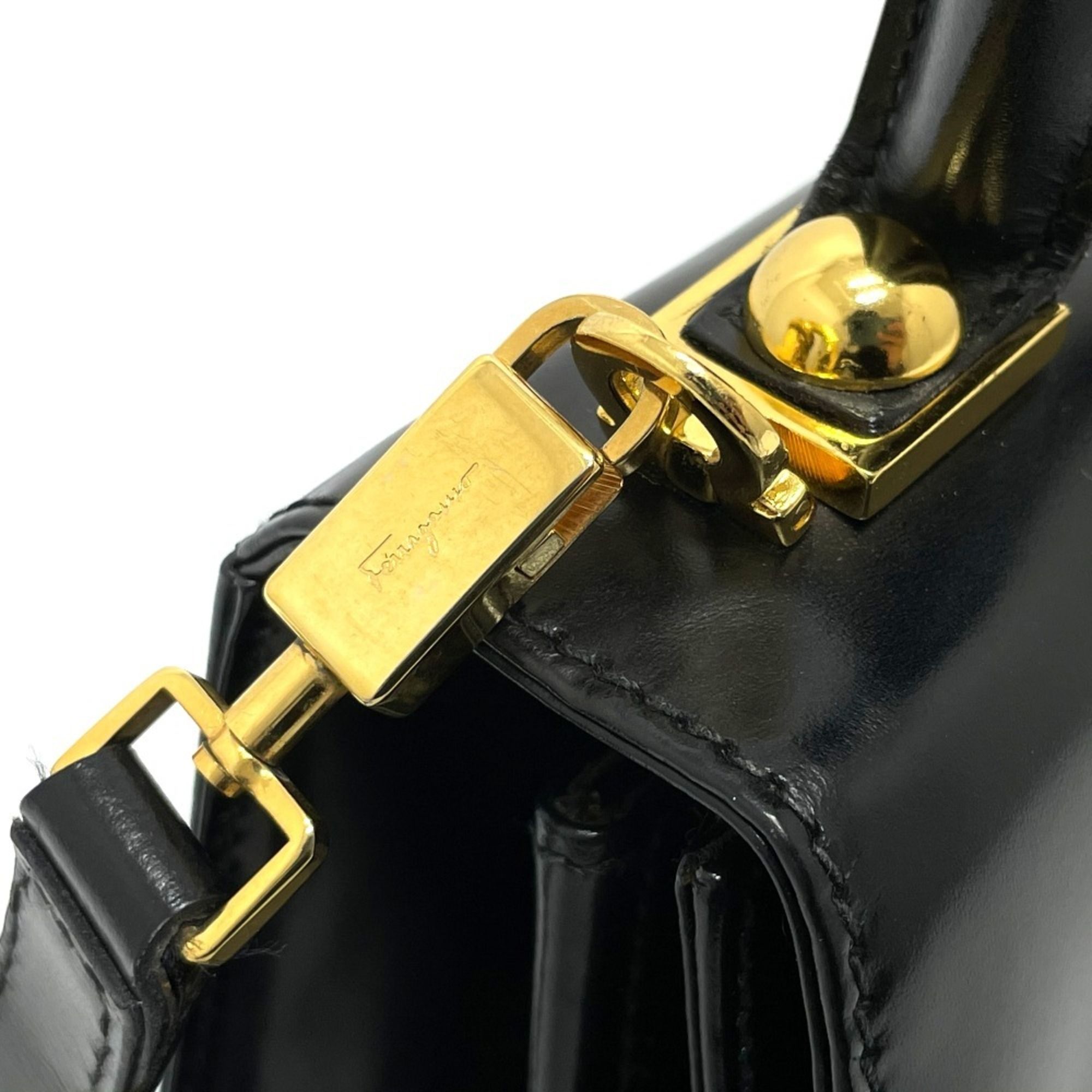 Leather Handbag (Pre-Owned) - Salvatore Ferragamo - Modalova