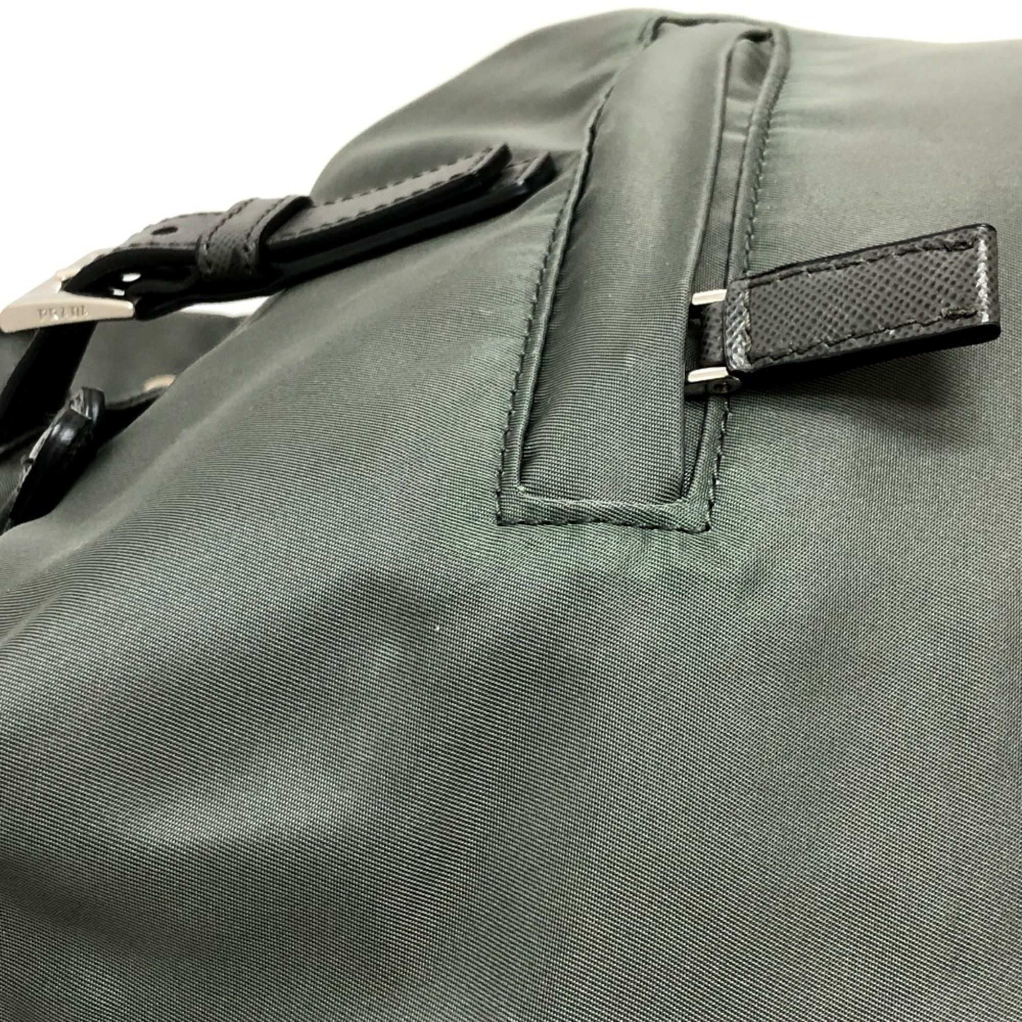 Leather Backpack (Pre-Owned) - Prada - Modalova