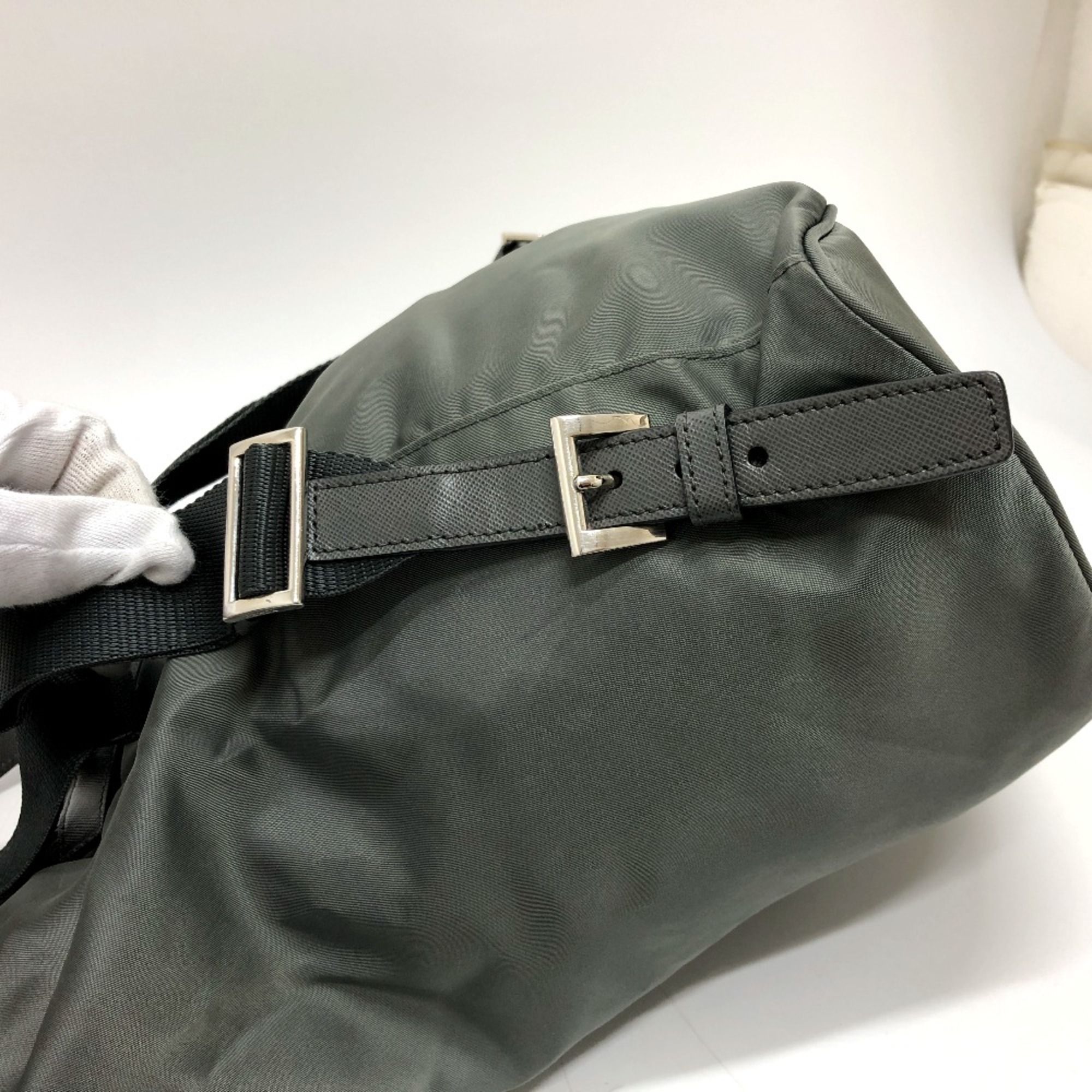 Leather Backpack (Pre-Owned) - Prada - Modalova