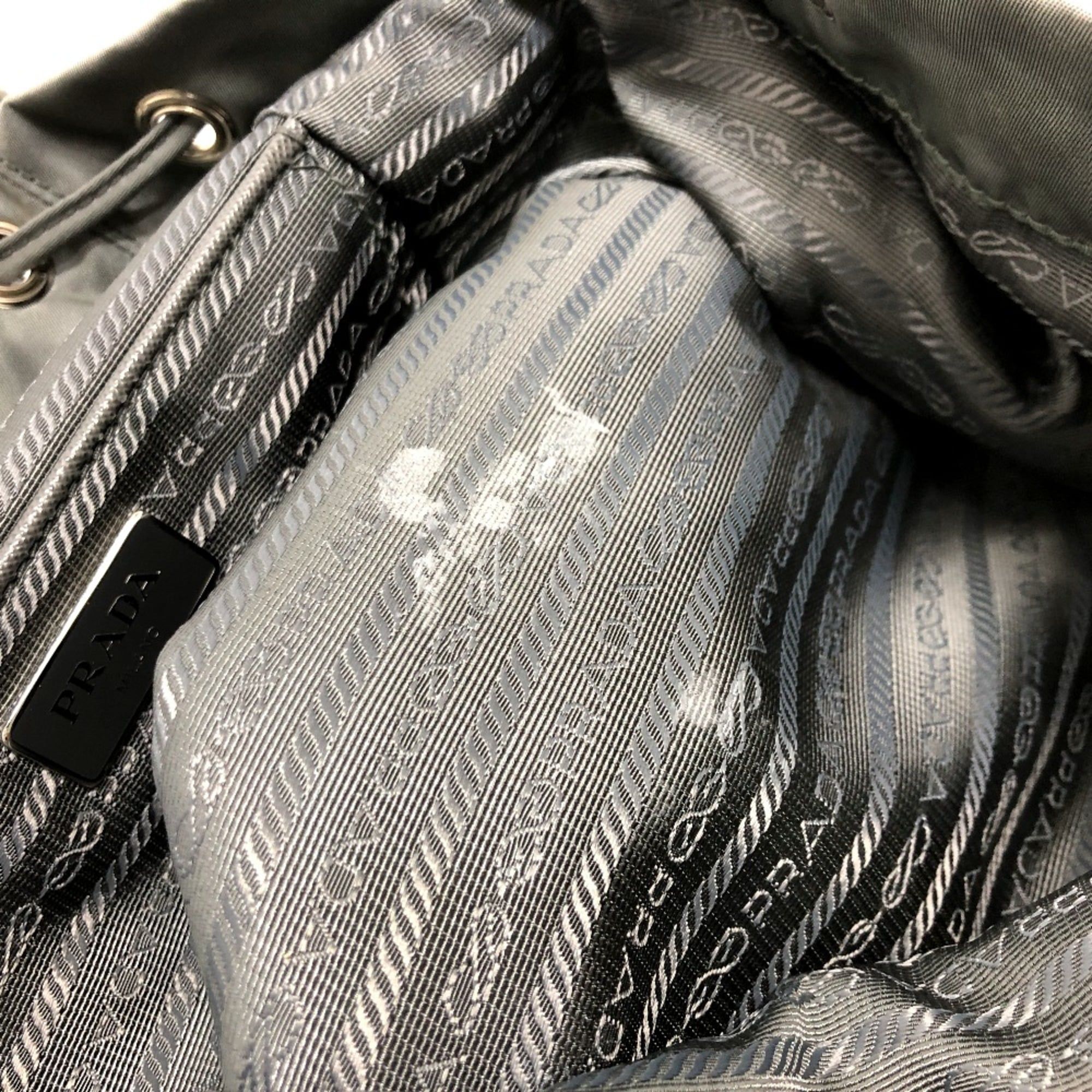 Leather Backpack (Pre-Owned) - Prada - Modalova