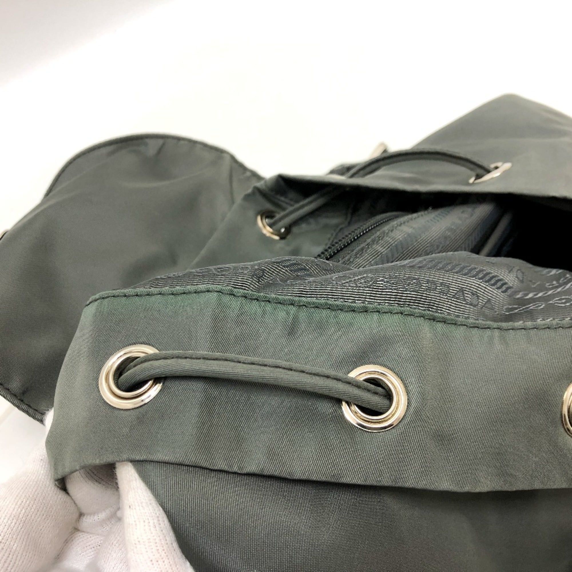 Leather Backpack (Pre-Owned) - Prada - Modalova