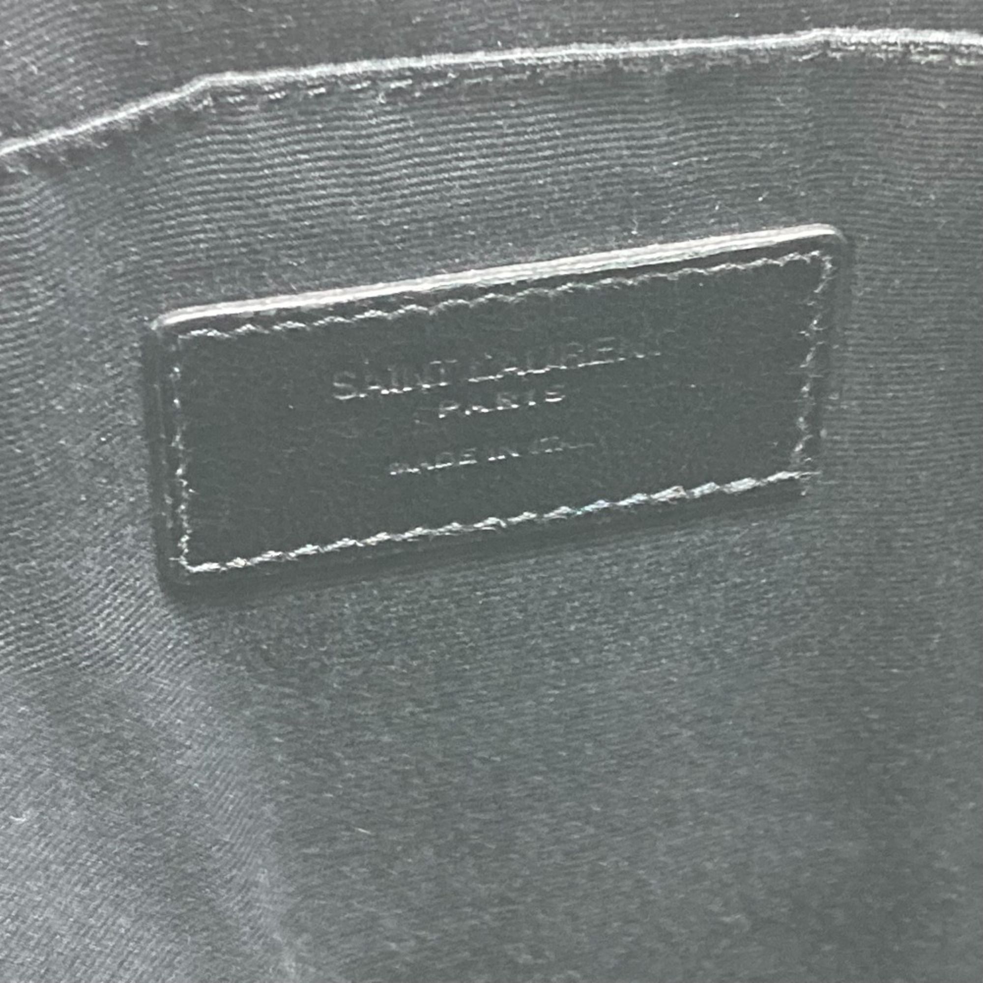 Leather Clutch Bag (Pre-Owned) - Saint Laurent - Modalova