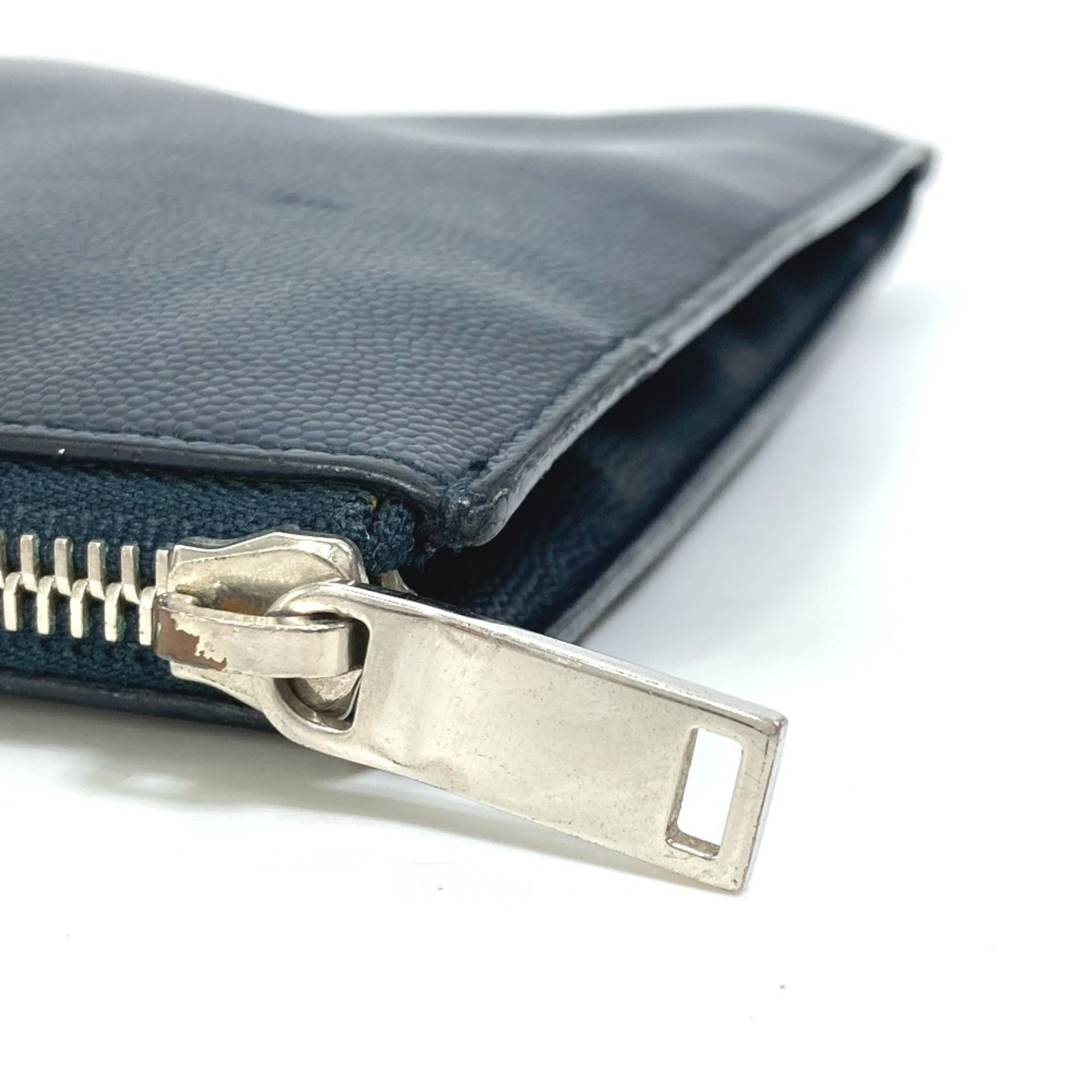 Leather Clutch Bag (Pre-Owned) - Saint Laurent - Modalova
