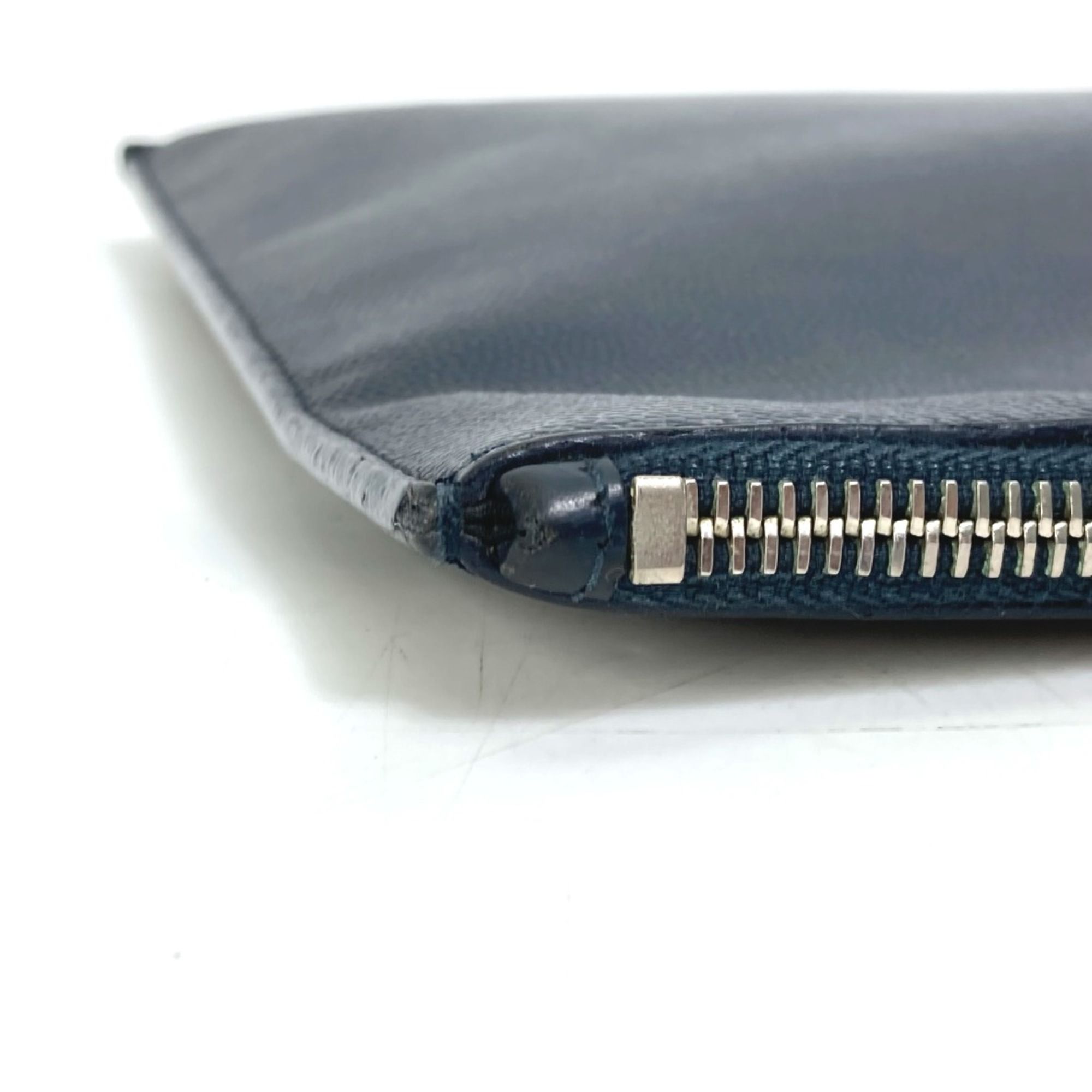 Leather Clutch Bag (Pre-Owned) - Saint Laurent - Modalova