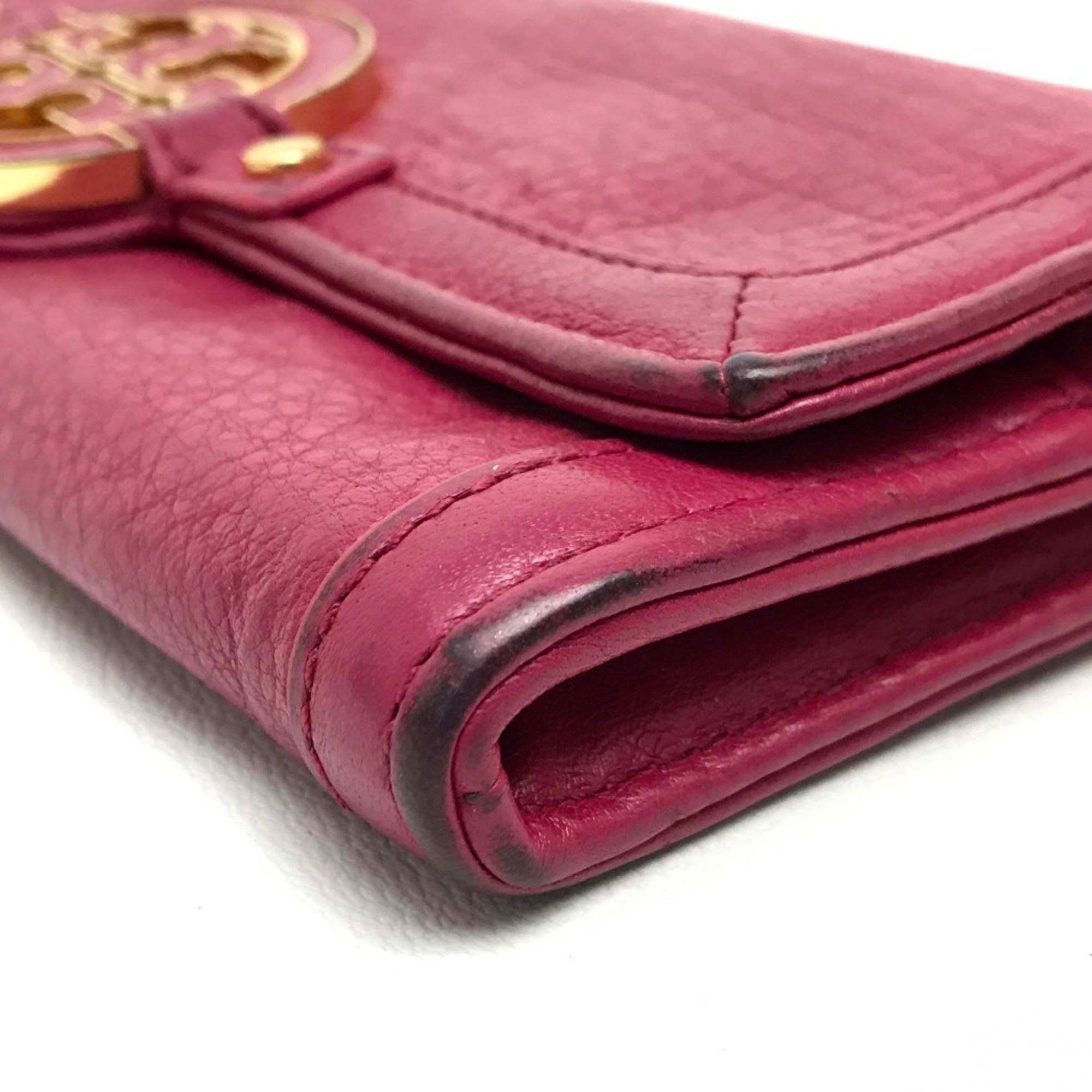 Leather Wallet (Bi-Fold) (Pre-Owned) - Tory Burch - Modalova