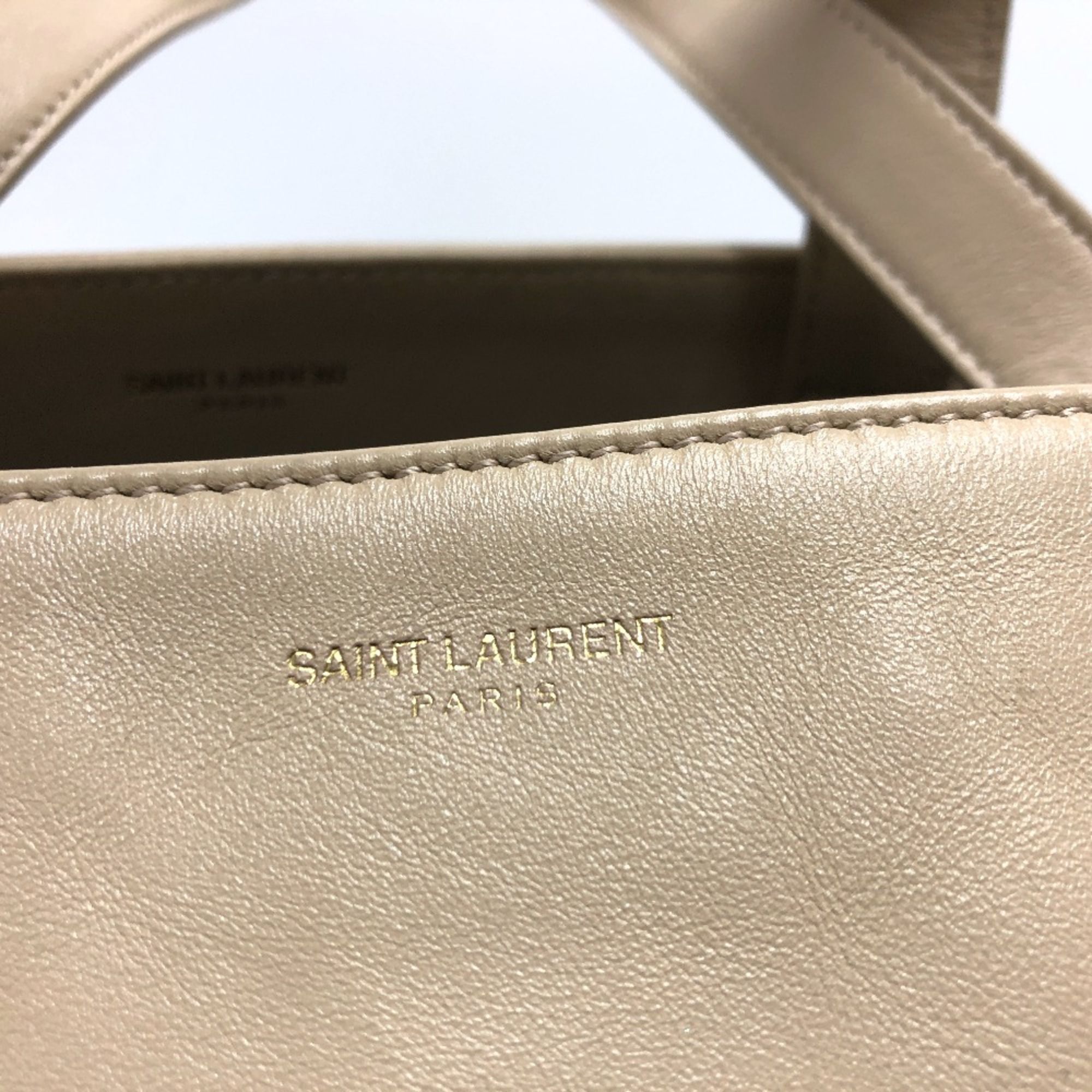 Leather Tote Bag (Pre-Owned) - Saint Laurent - Modalova