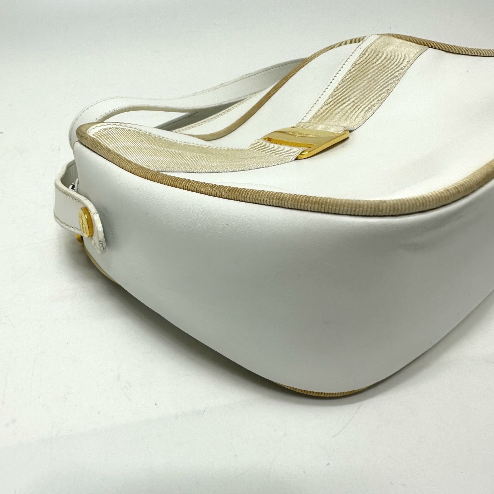 Leather Shoulder Bag (Pre-Owned) - Salvatore Ferragamo - Modalova