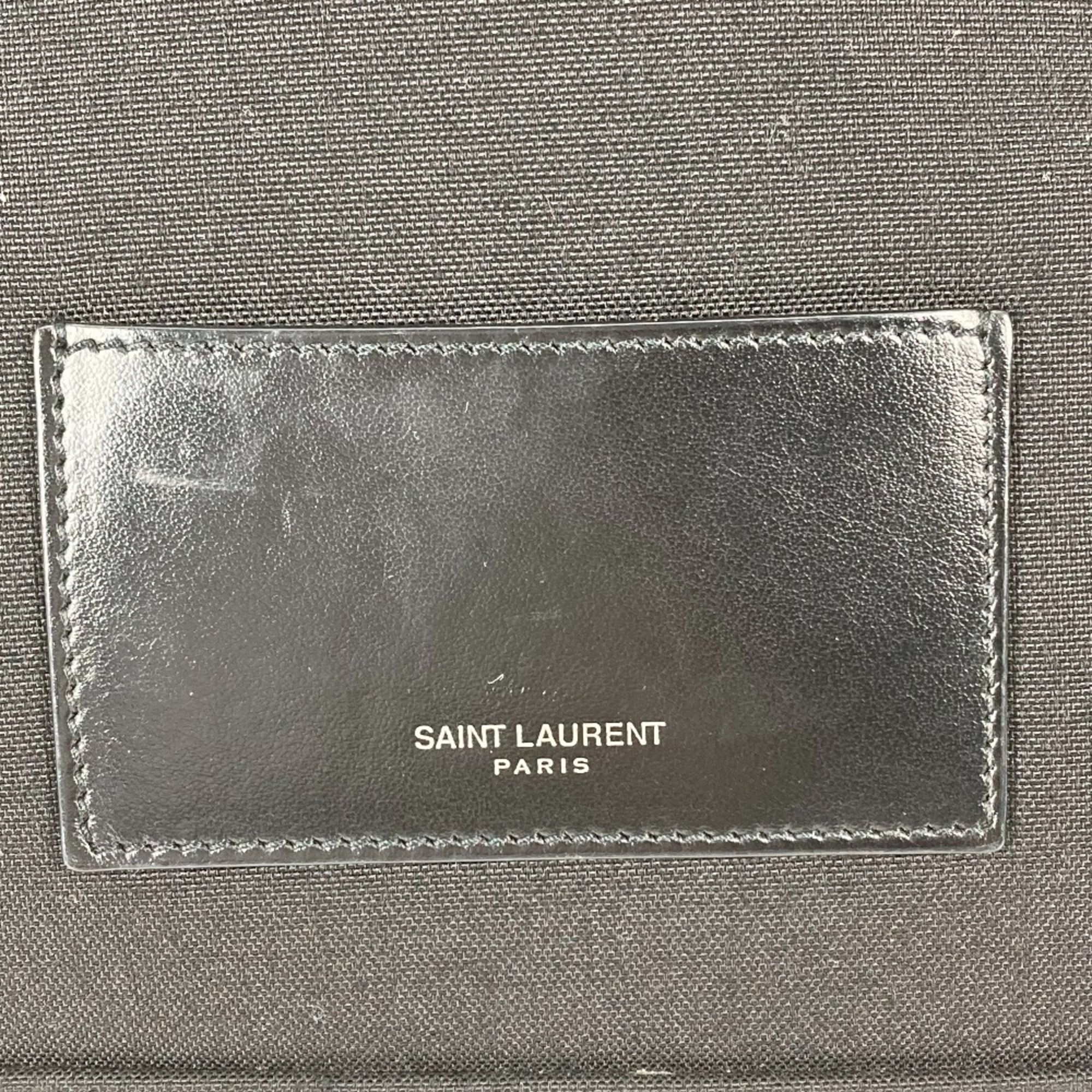 Leather Backpack (Pre-Owned) - Saint Laurent - Modalova