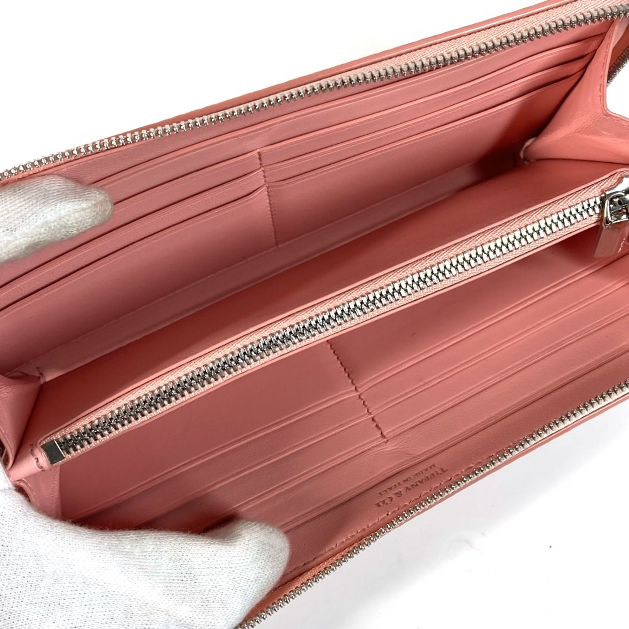 Leather Long Wallet (Bi-Fold) (Pre-Owned) - Tiffany - Modalova