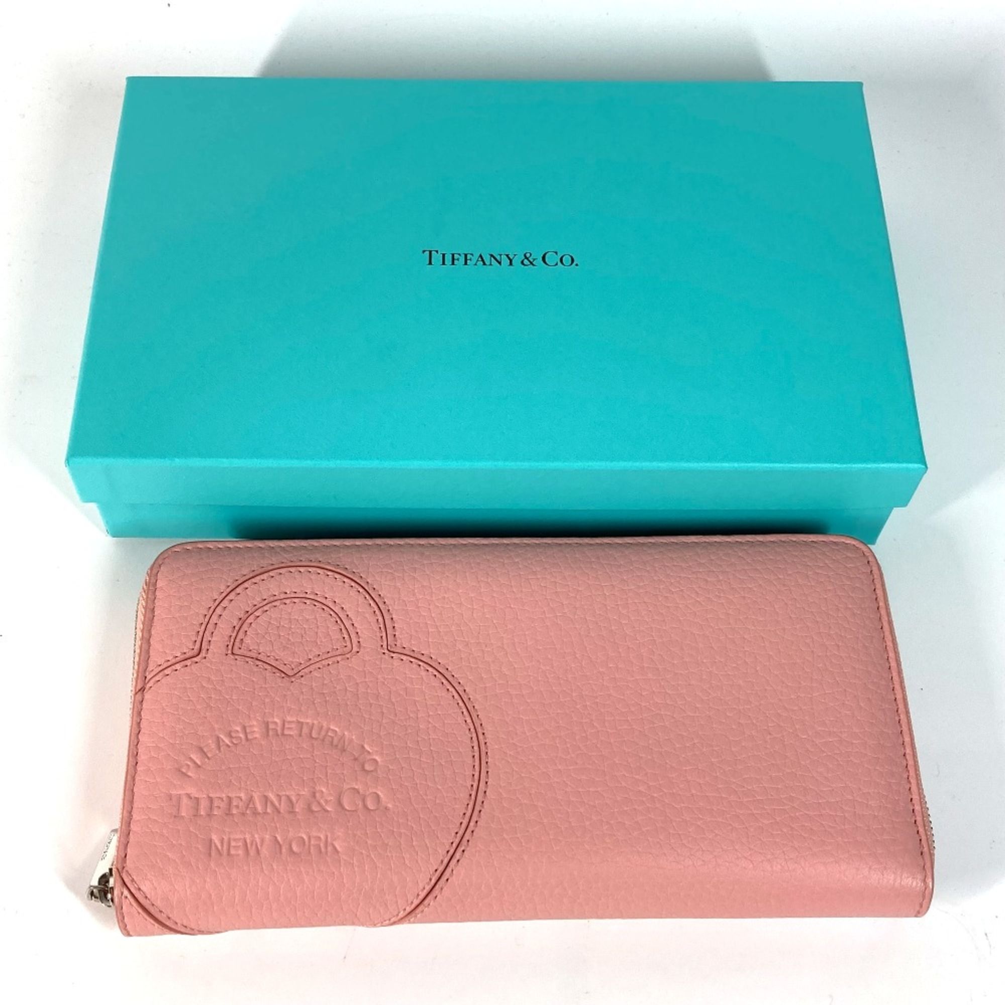Leather Long Wallet (Bi-Fold) (Pre-Owned) - Tiffany - Modalova