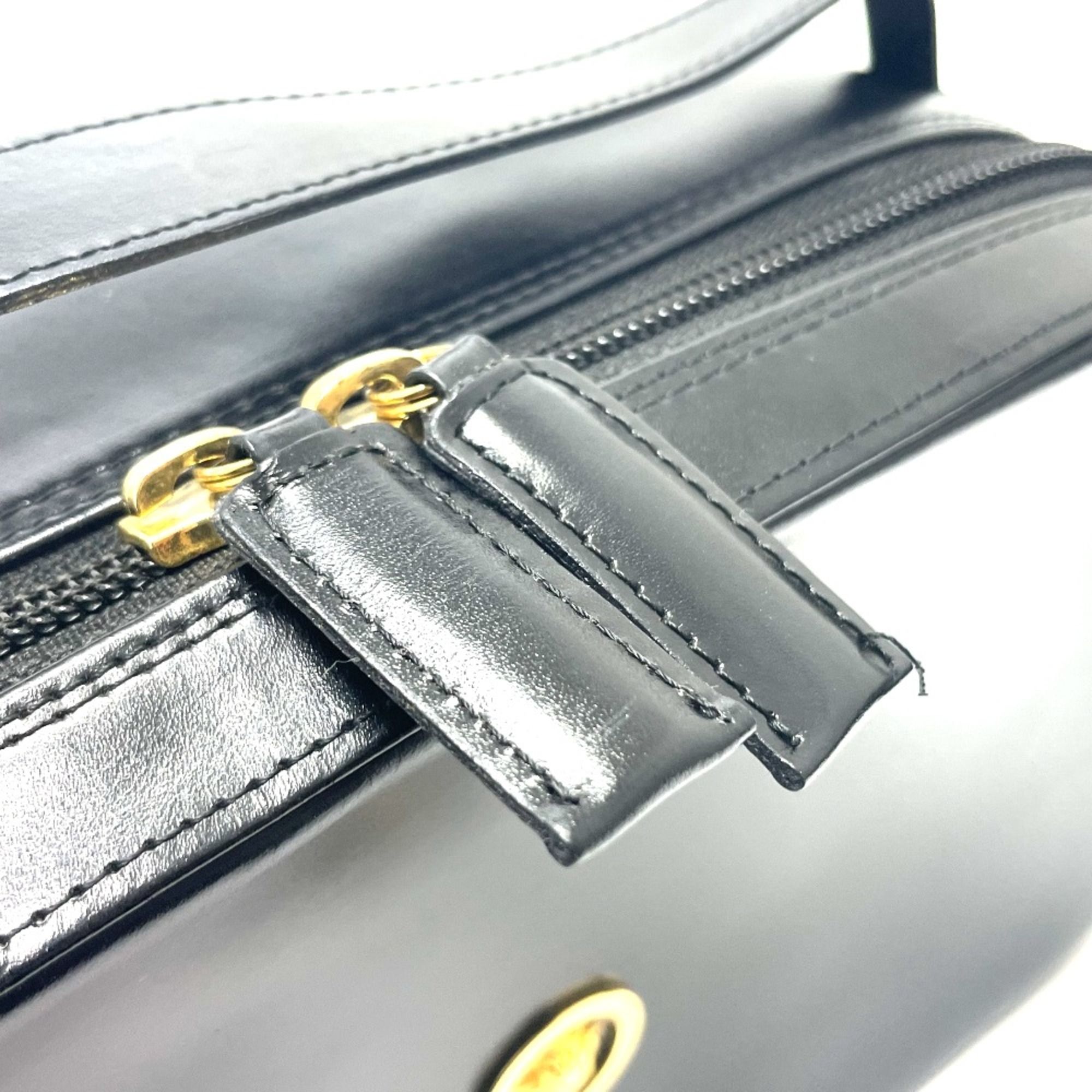 Leather Handbag (Pre-Owned) - Versace - Modalova