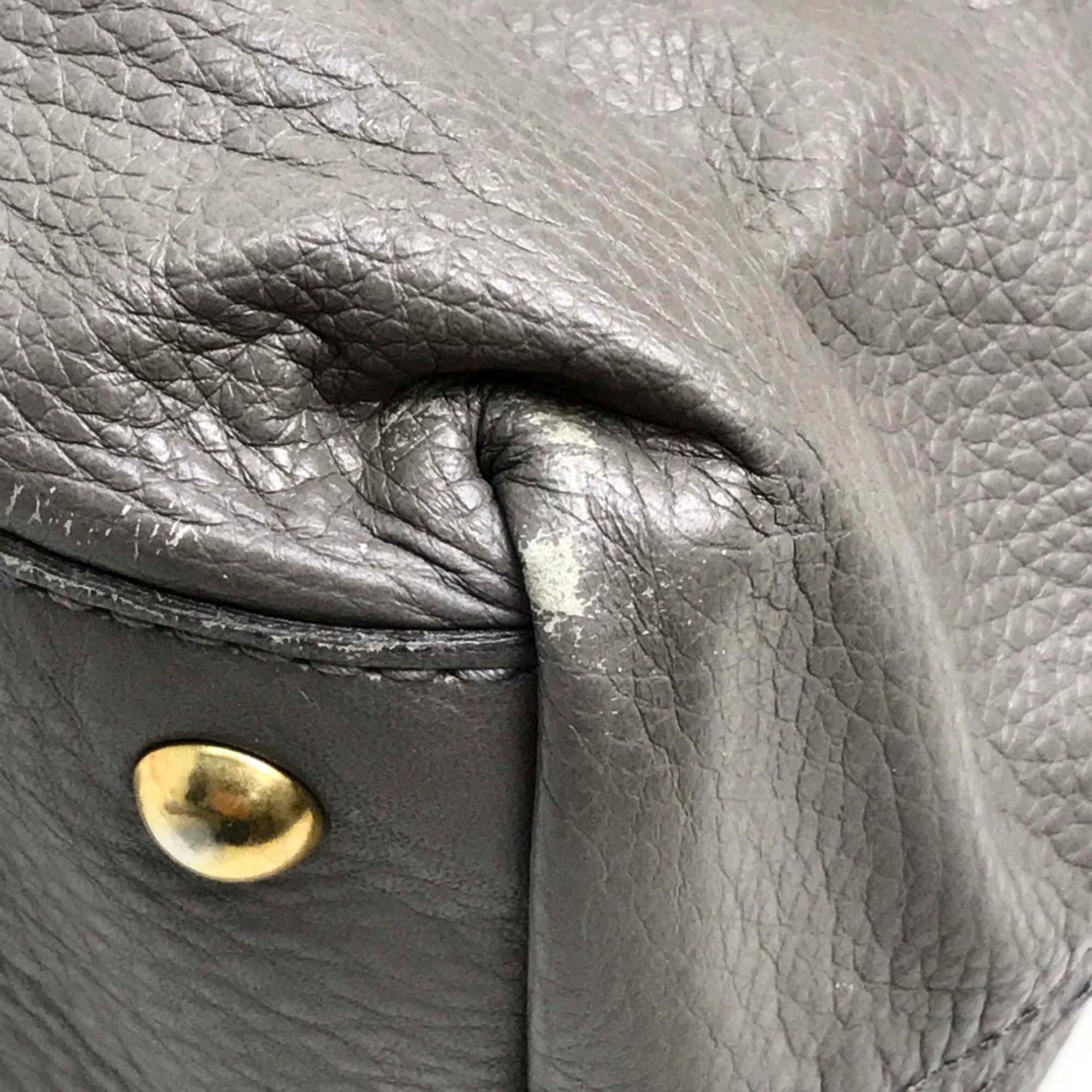 Leather Tote Bag (Pre-Owned) - Yves Saint Laurent - Modalova