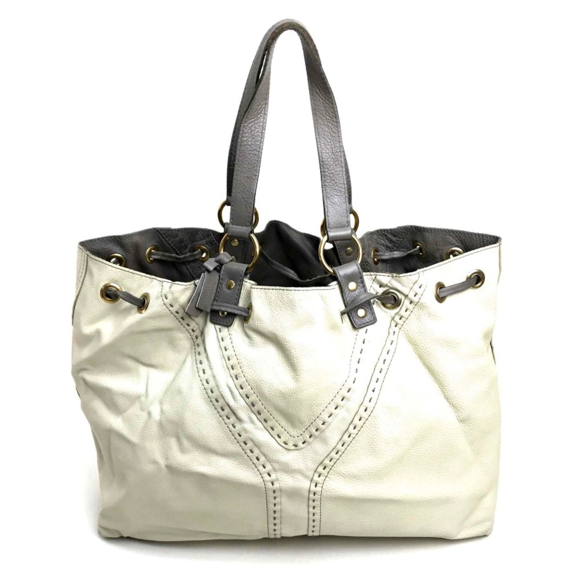 Leather Tote Bag (Pre-Owned) - Yves Saint Laurent - Modalova