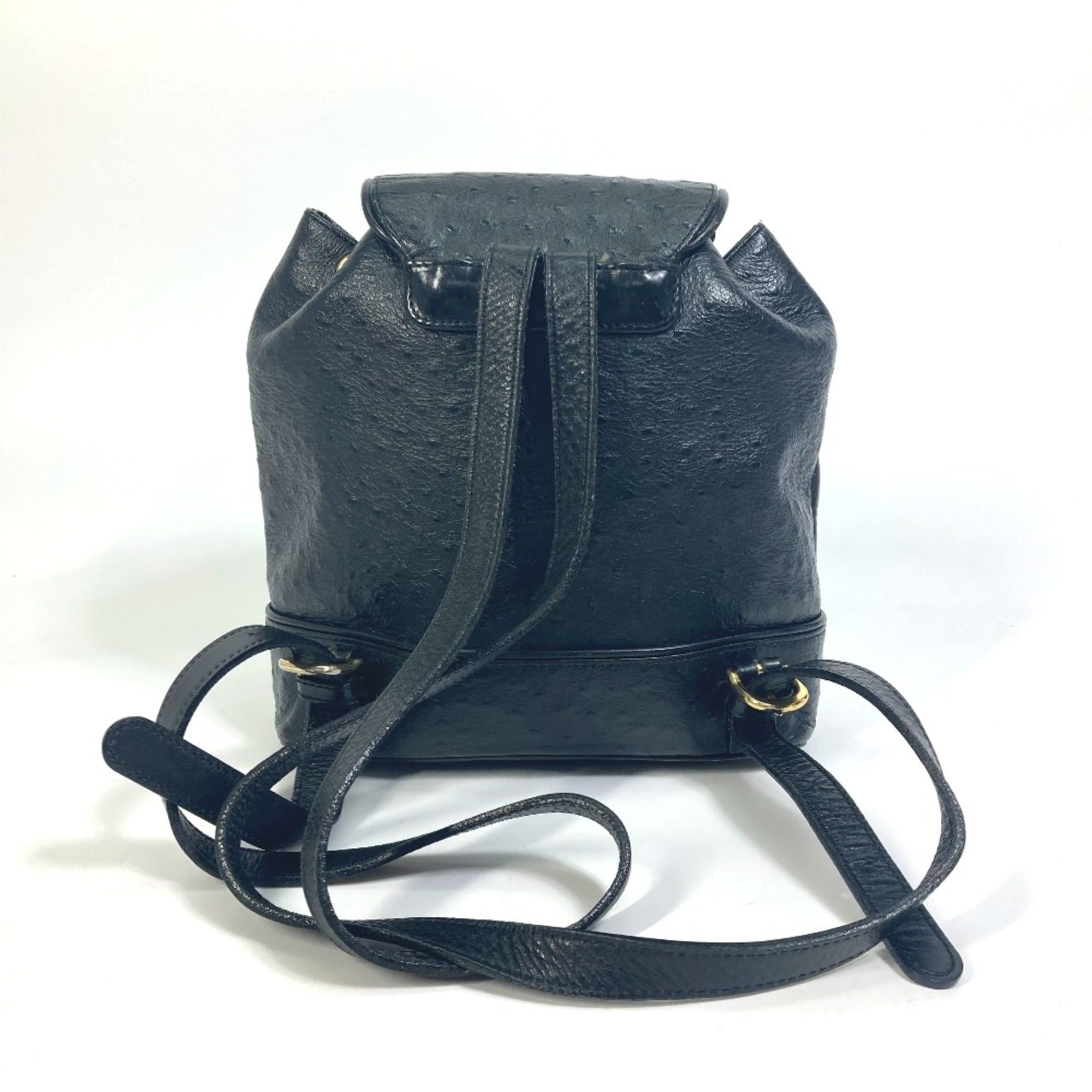 Leather Backpack (Pre-Owned) - Versace - Modalova