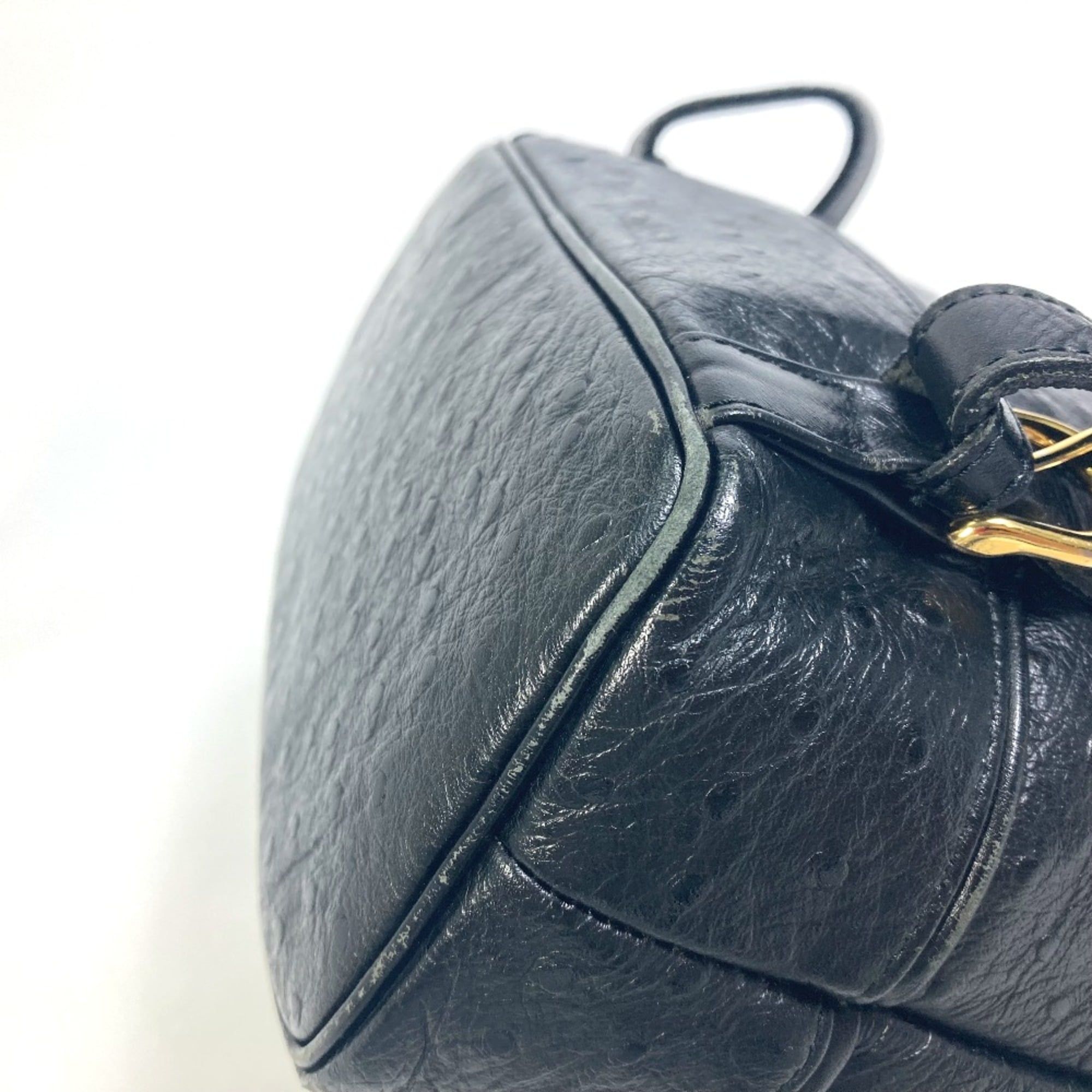 Leather Backpack (Pre-Owned) - Versace - Modalova