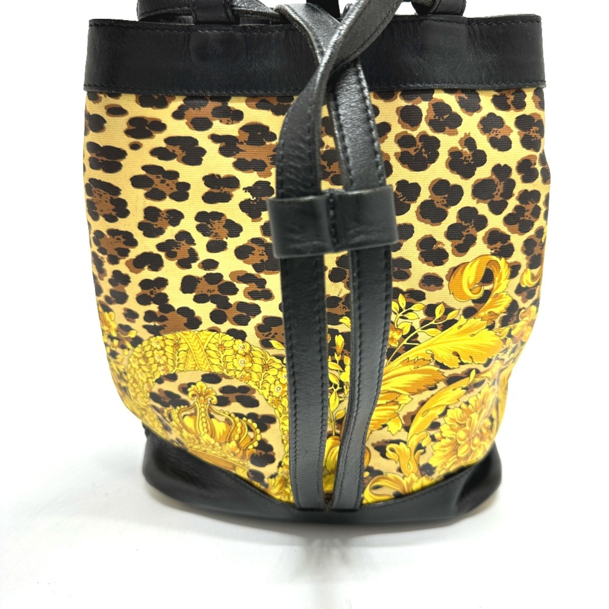 Leather Shoulder Bag (Pre-Owned) - Versace - Modalova