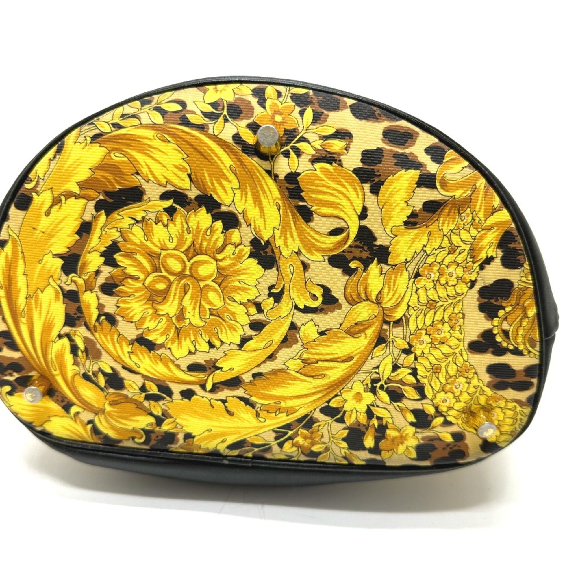 Leather Shoulder Bag (Pre-Owned) - Versace - Modalova