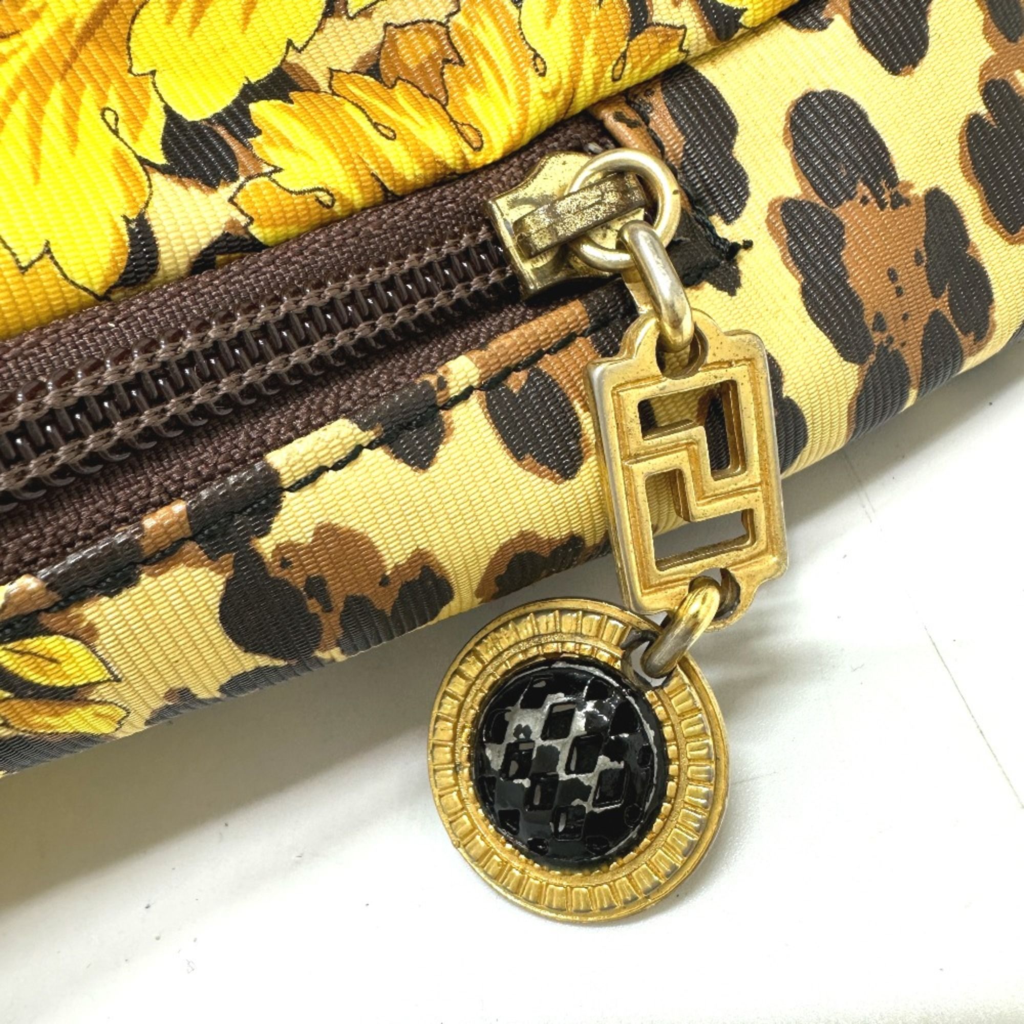 Leather Shoulder Bag (Pre-Owned) - Versace - Modalova