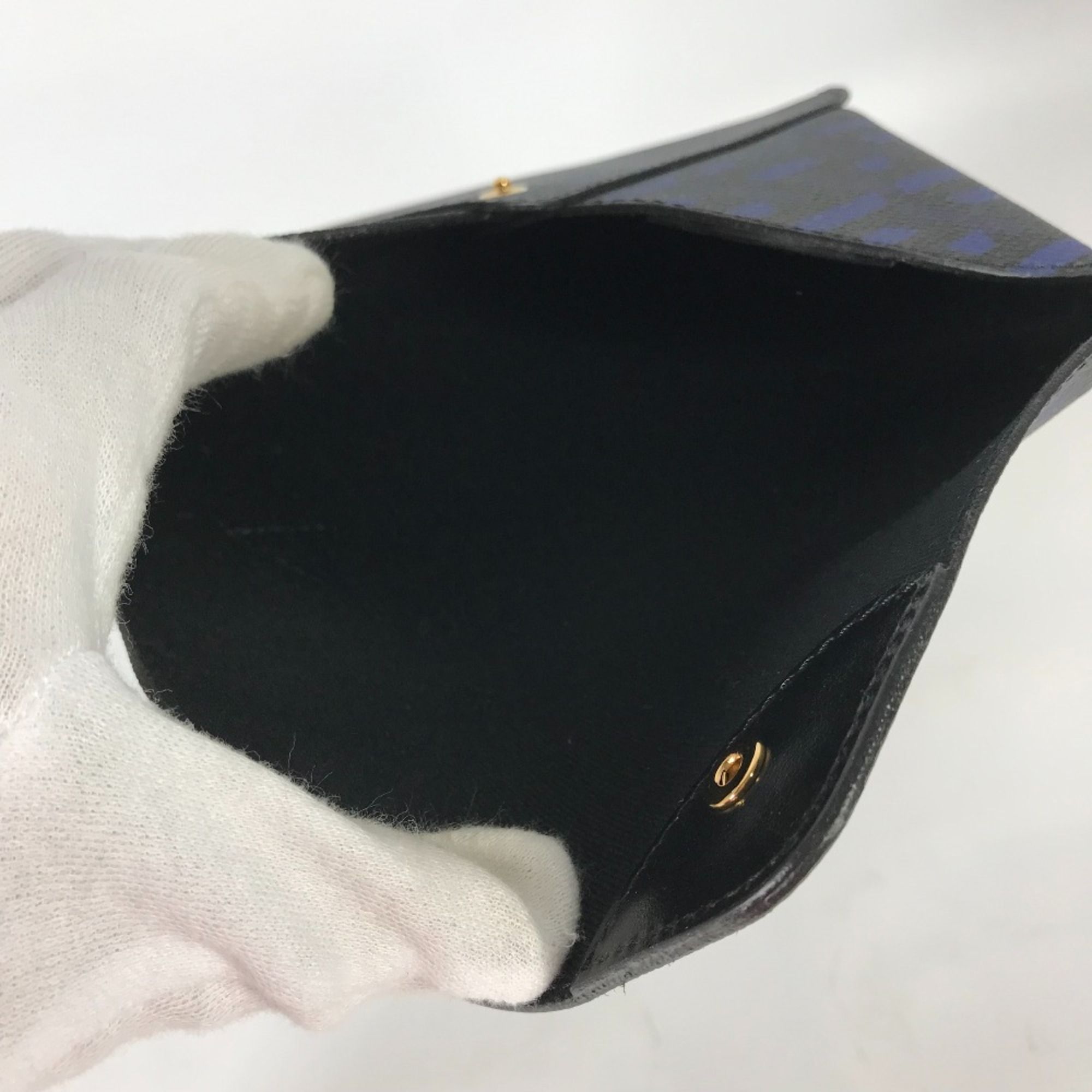 Leather Pouch (Pre-Owned) - Versace - Modalova