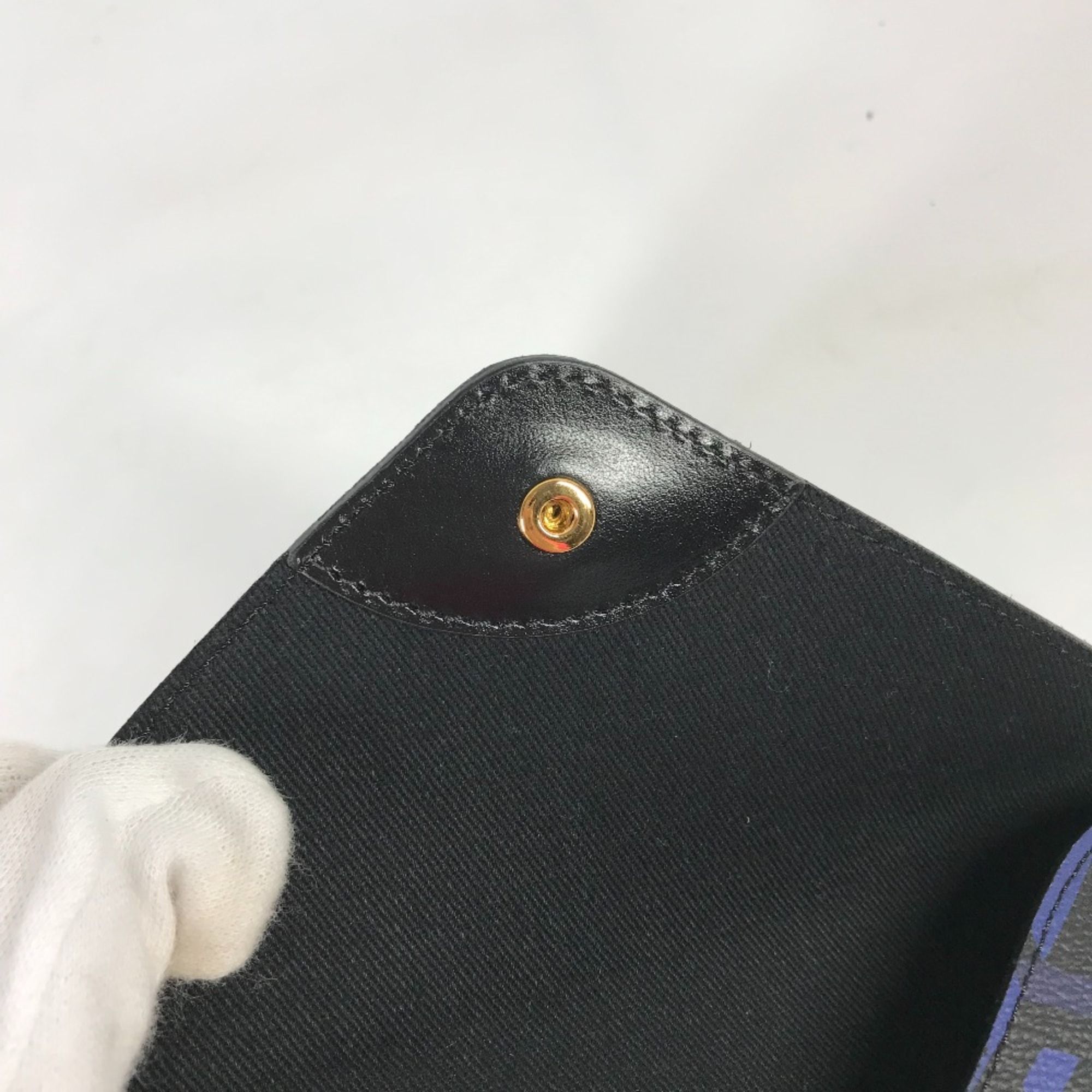 Leather Pouch (Pre-Owned) - Versace - Modalova