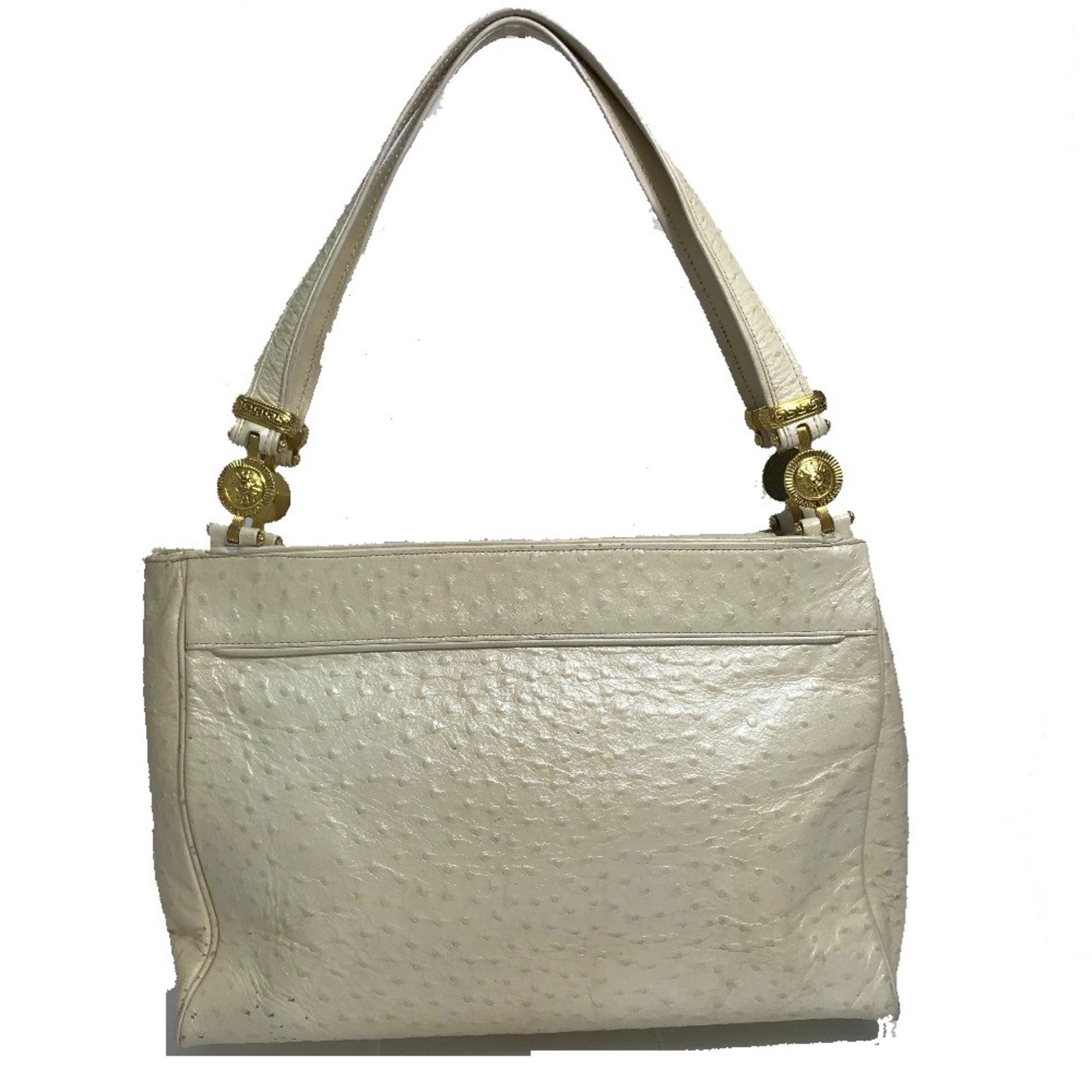 Leather Shoulder Bag (Pre-Owned) - Versace - Modalova
