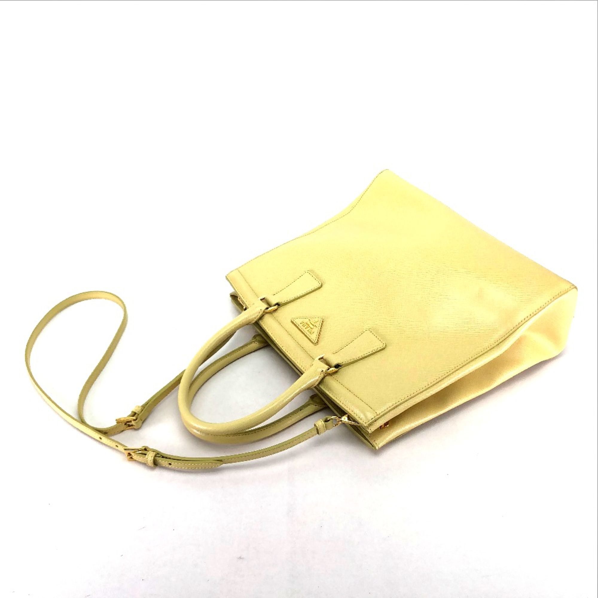 Leather Handbag (Pre-Owned) - Prada - Modalova