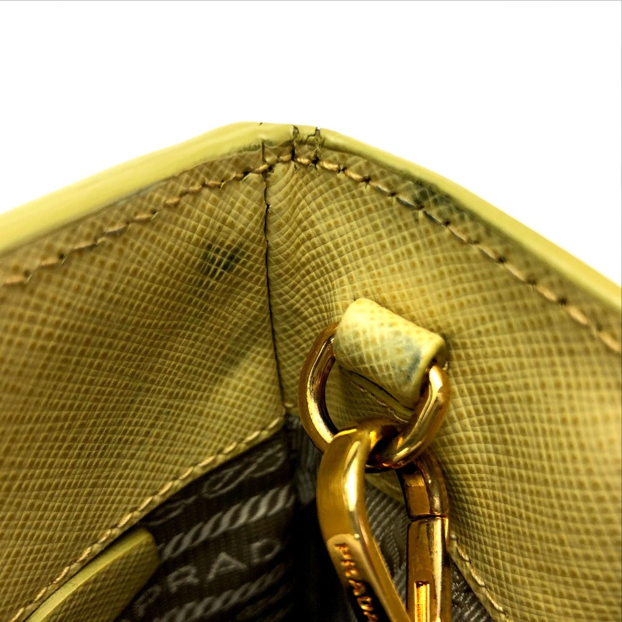Leather Handbag (Pre-Owned) - Prada - Modalova