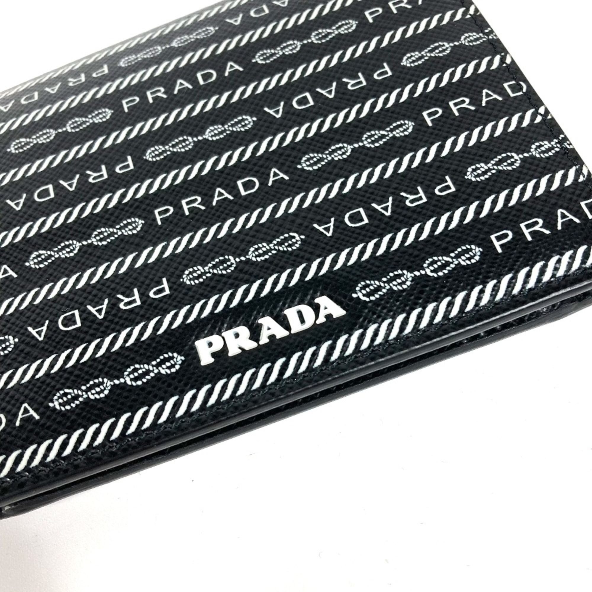 Leather Wallet (Bi-Fold) (Pre-Owned) - Prada - Modalova