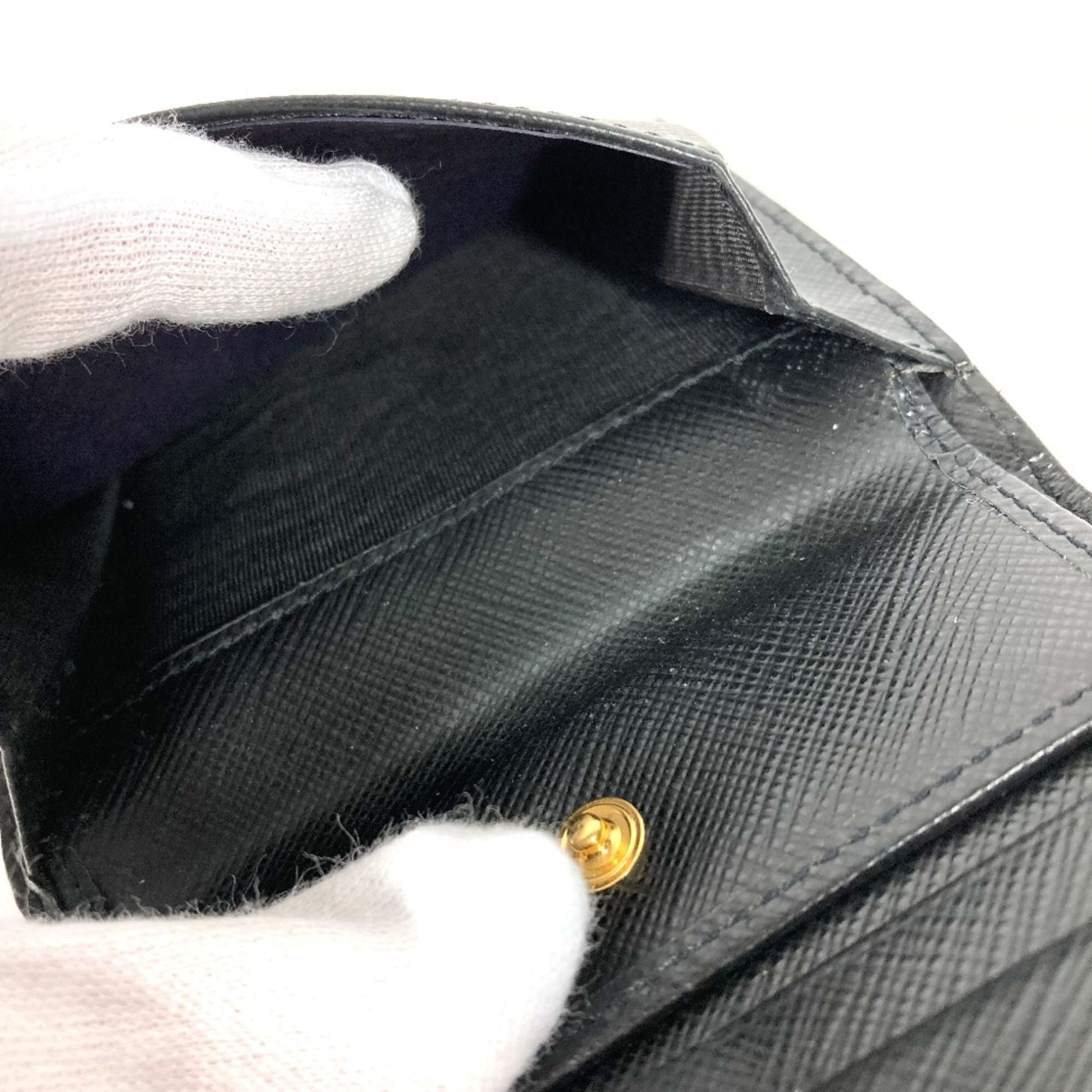 Leather Wallet (Bi-Fold) (Pre-Owned) - Prada - Modalova